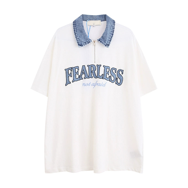 Loose Casual Niche Design T-Shirt