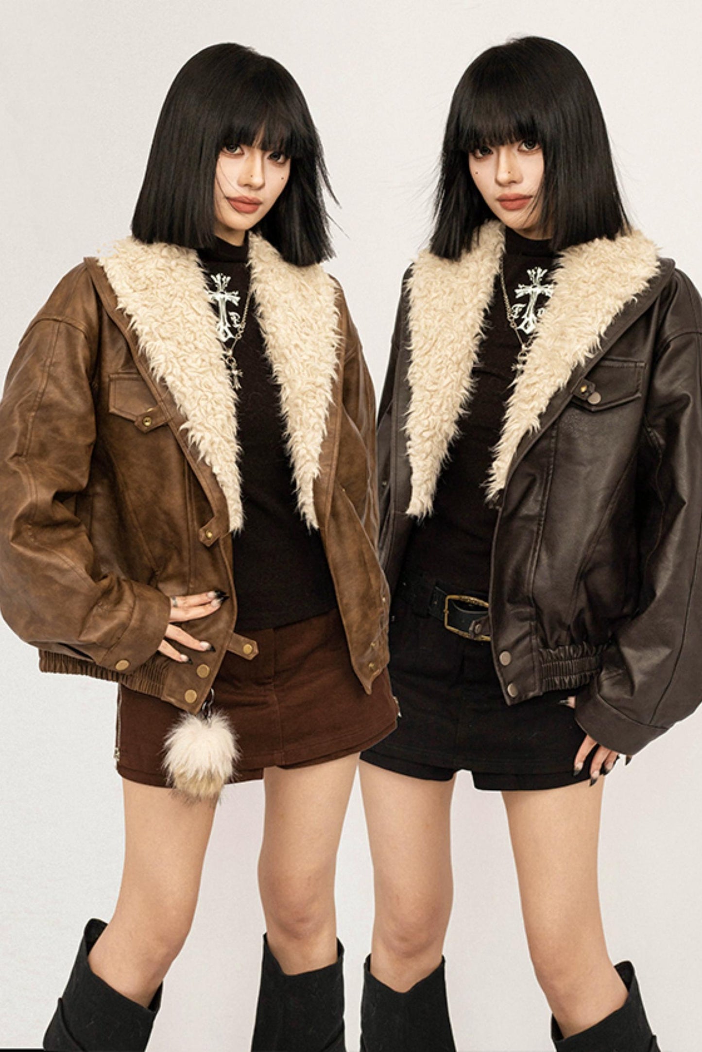 Retro Lambswool Patchwork Jacket