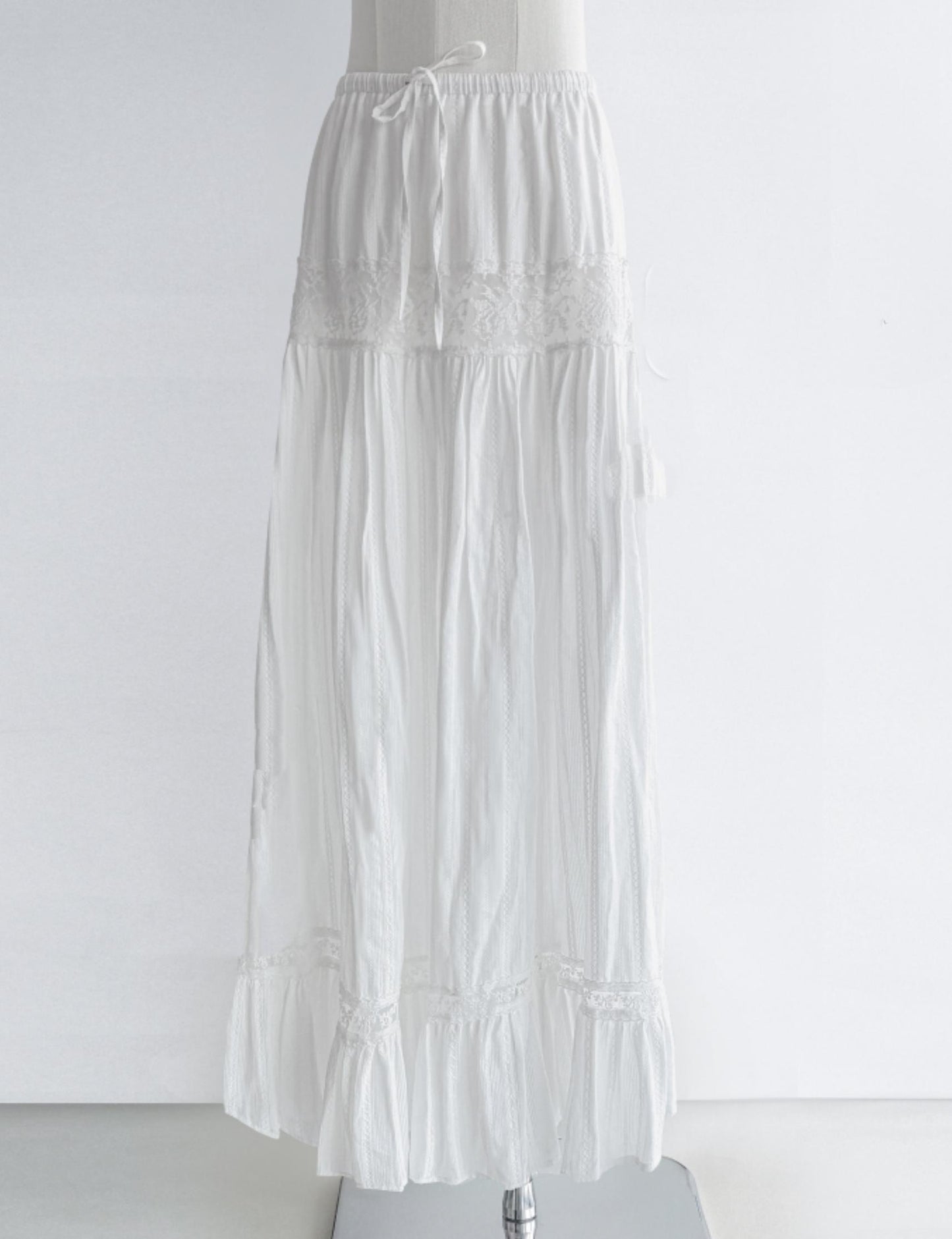 Vanilla Ruffle Skirt