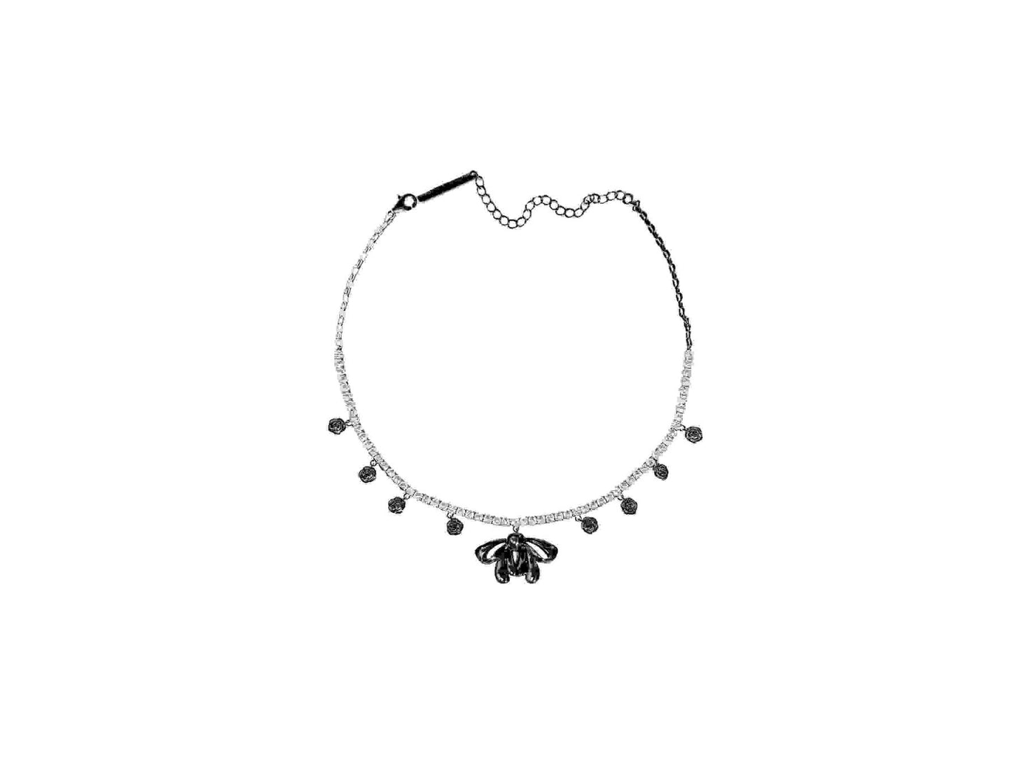 Butterfly Ribbon Necklace