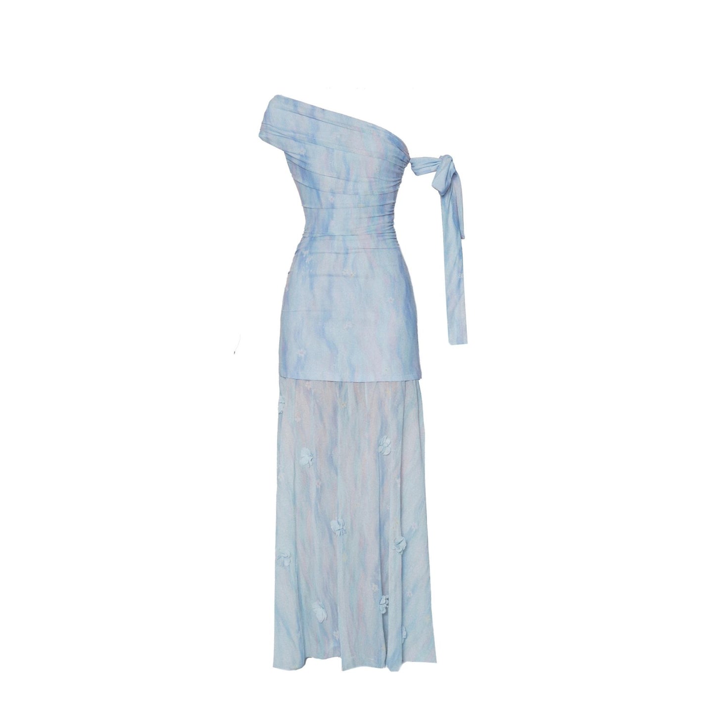 Light Blue Summer Romance Dress