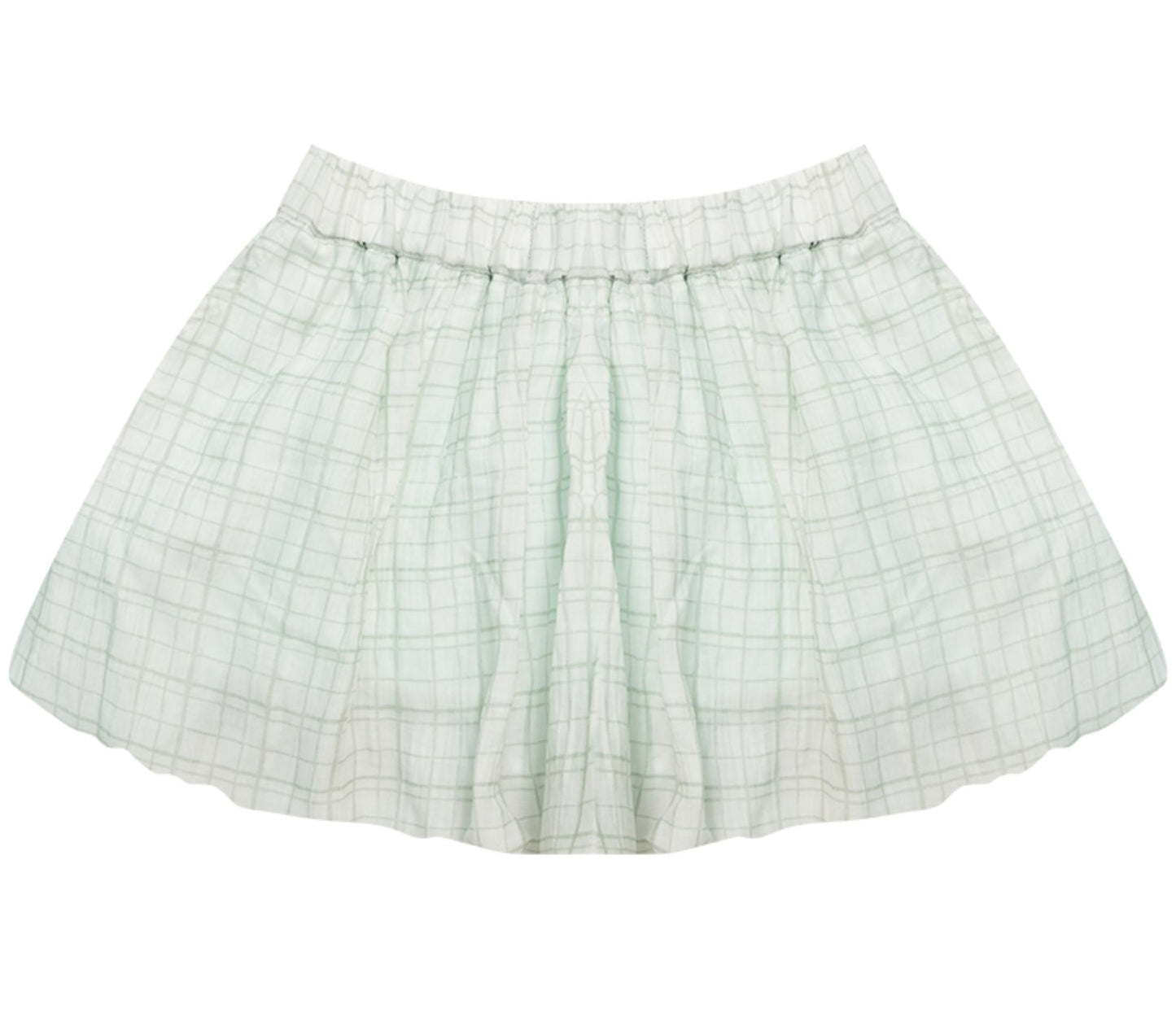 High-Waist Bubble Skirt