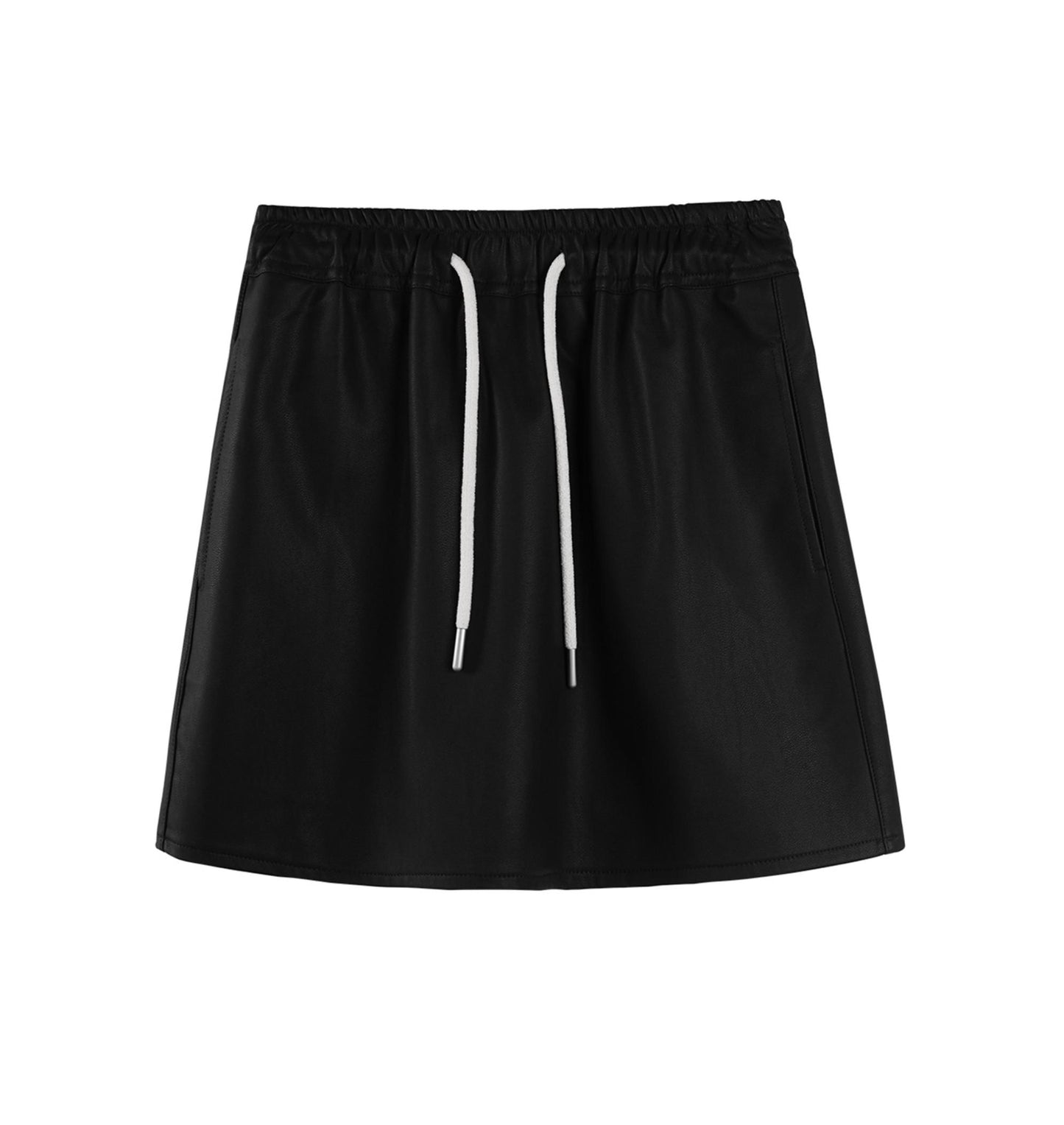 Petite Leather Skirt