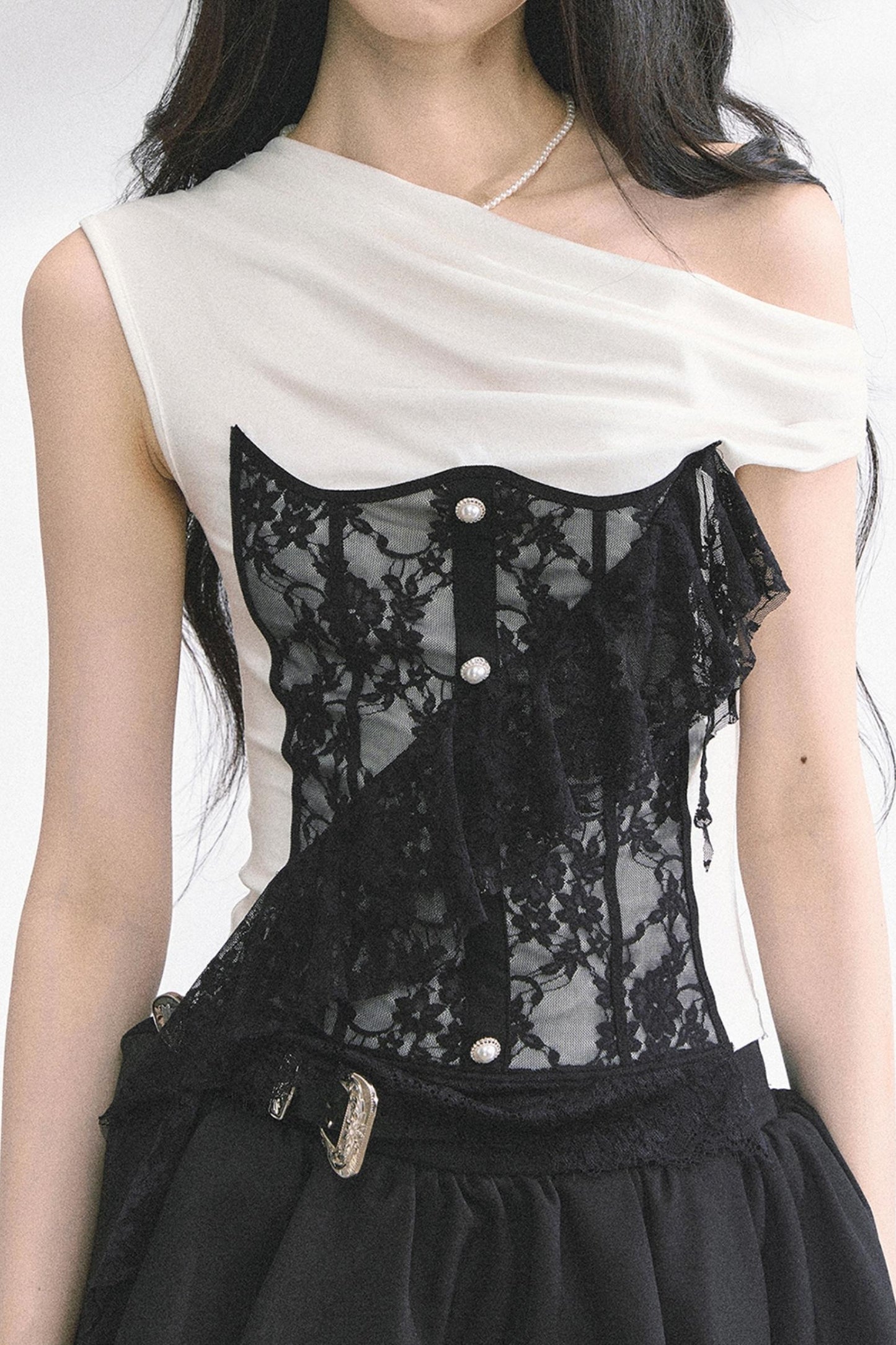 Summer Lace Slimming Top