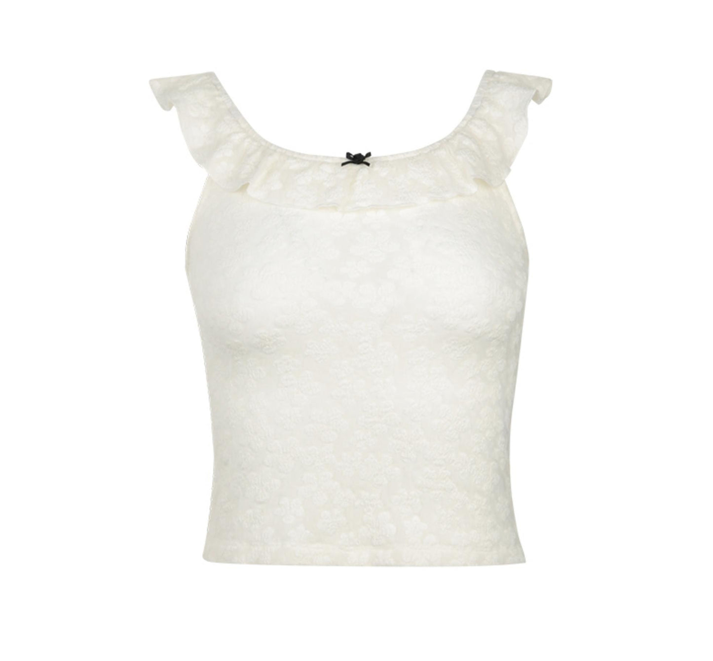 Floral Ruffled One-Shoulder Blouse