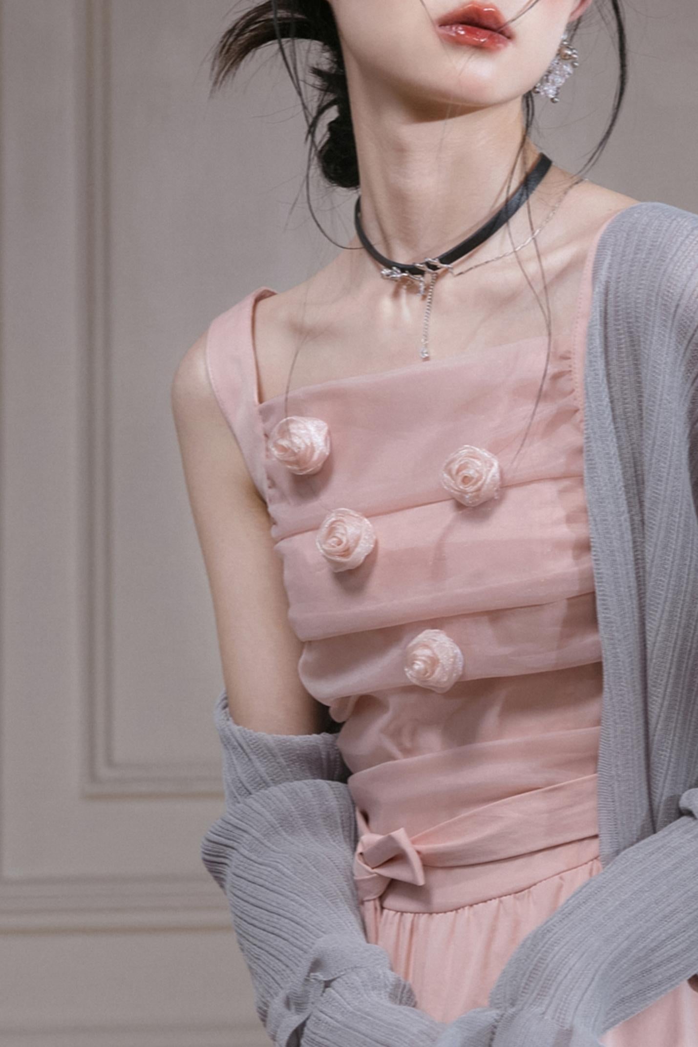 Daylight Floral Halter Dress