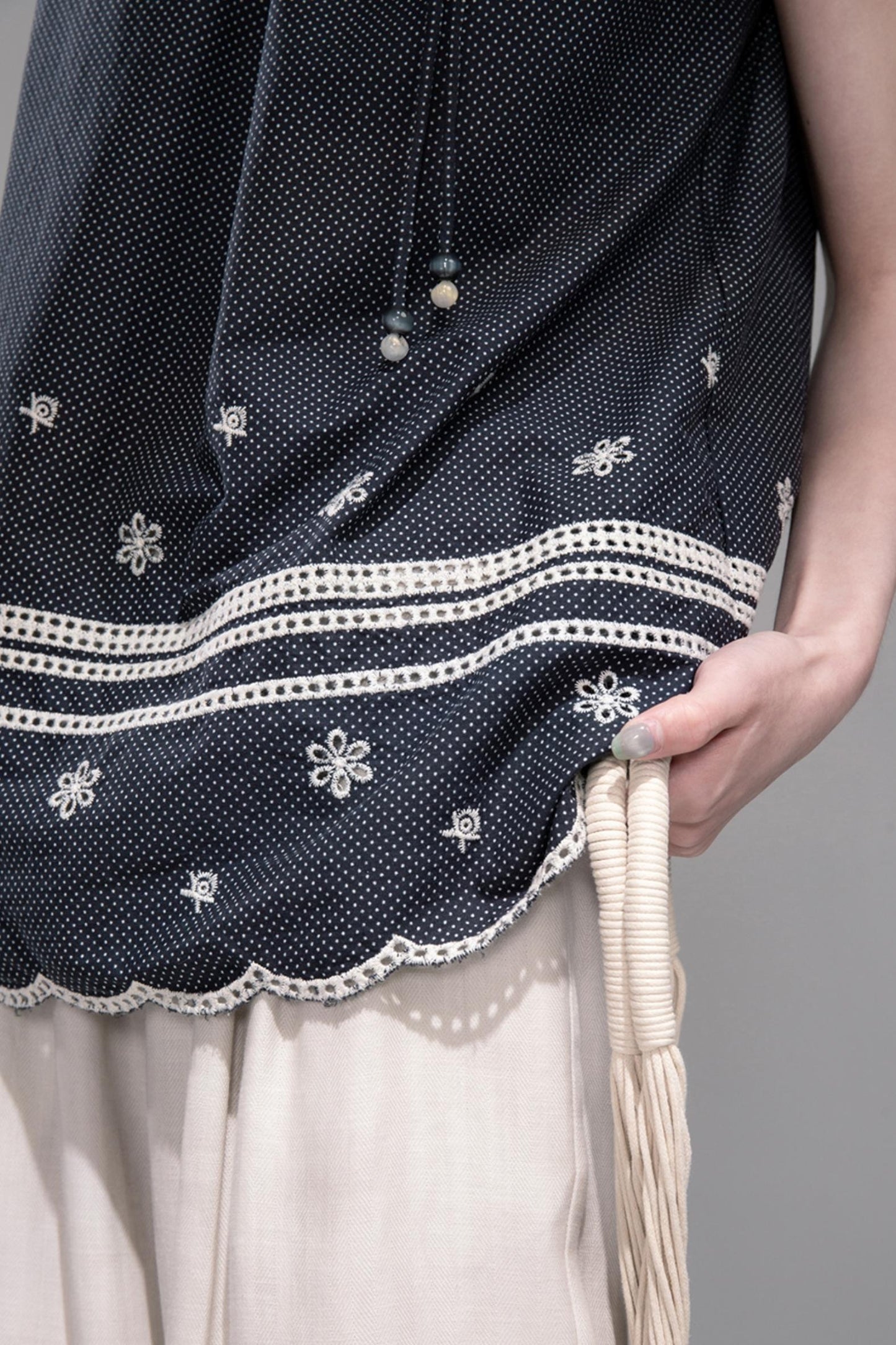 Bali Coconut Sea Embroidered Set