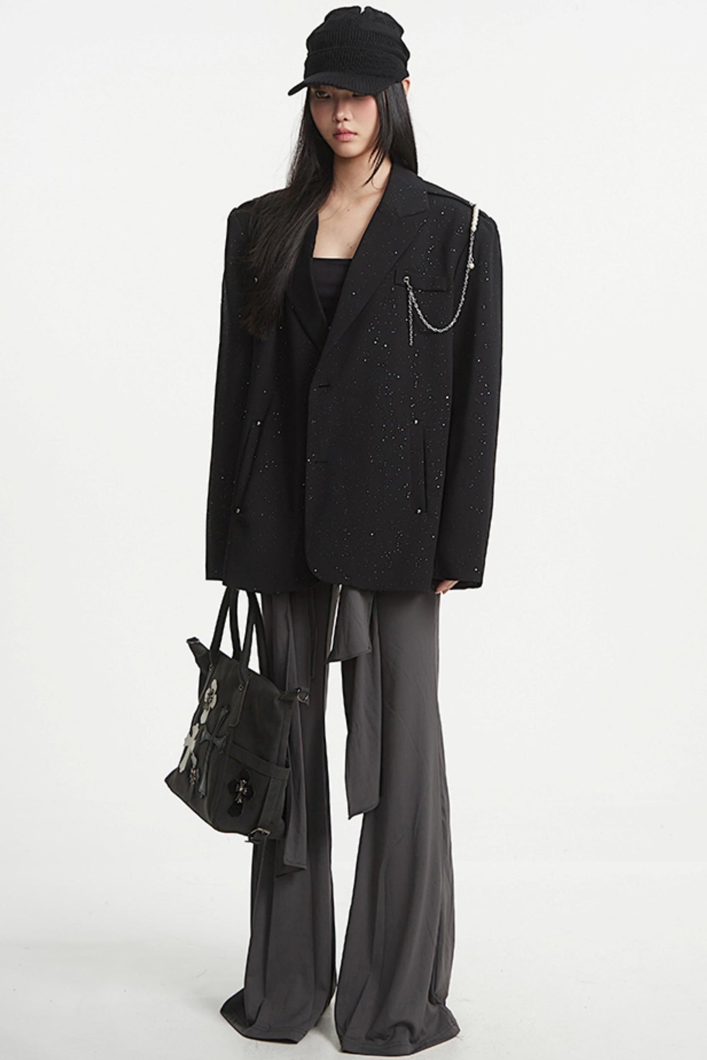 Strappy Flared Pants