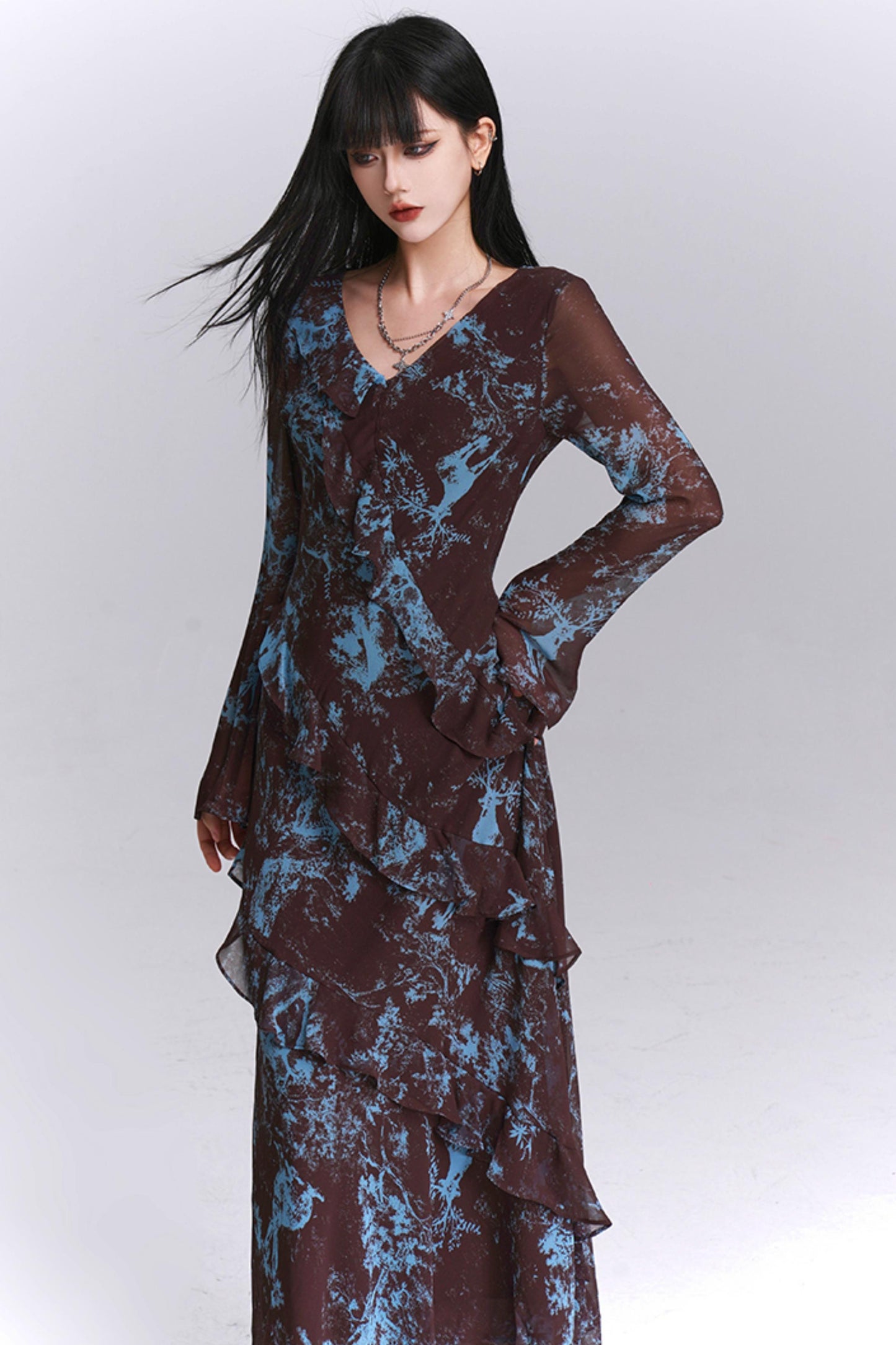 Atmospheric Slim Fit Casual Dress