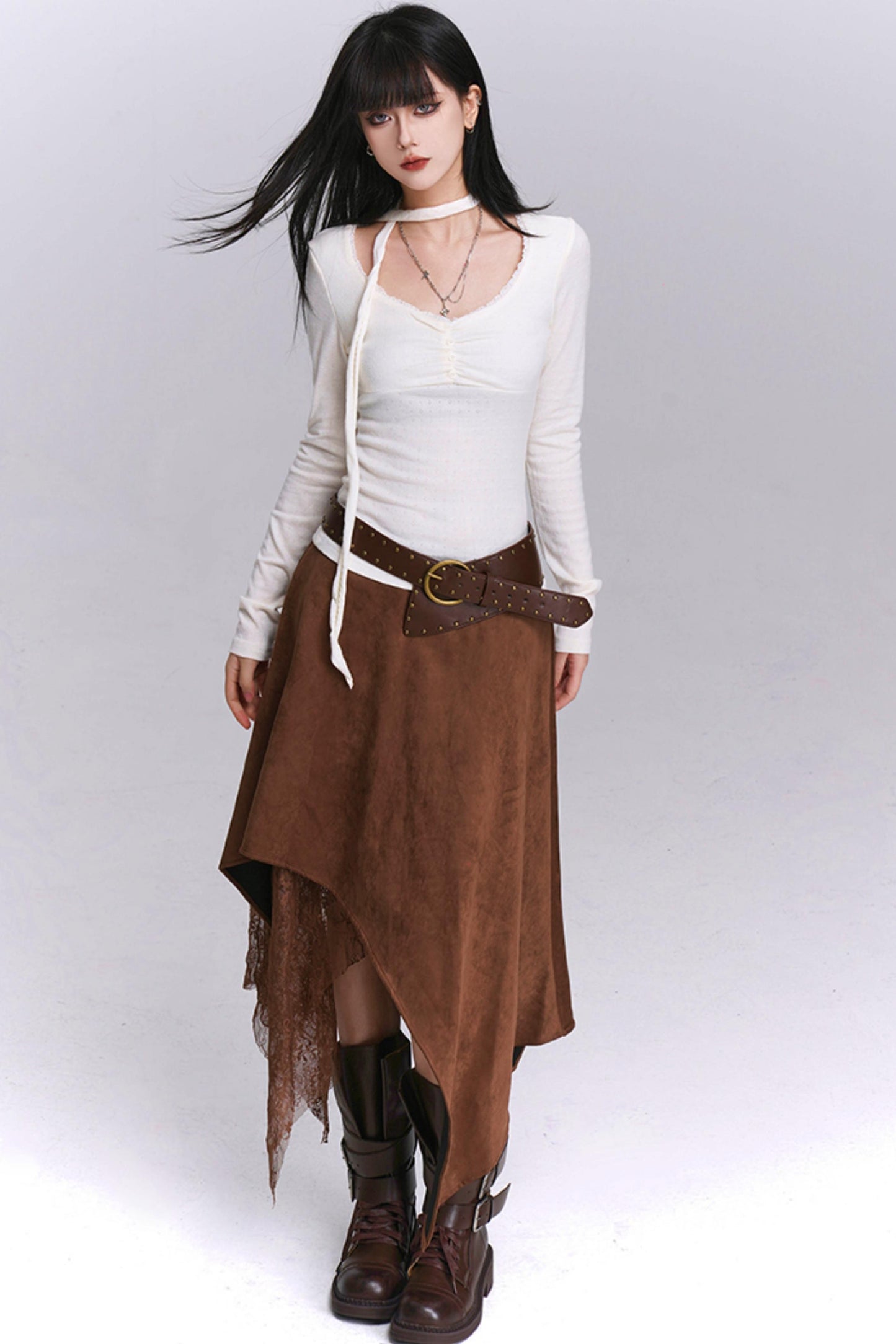 Feminine Silhouette Autumn Top