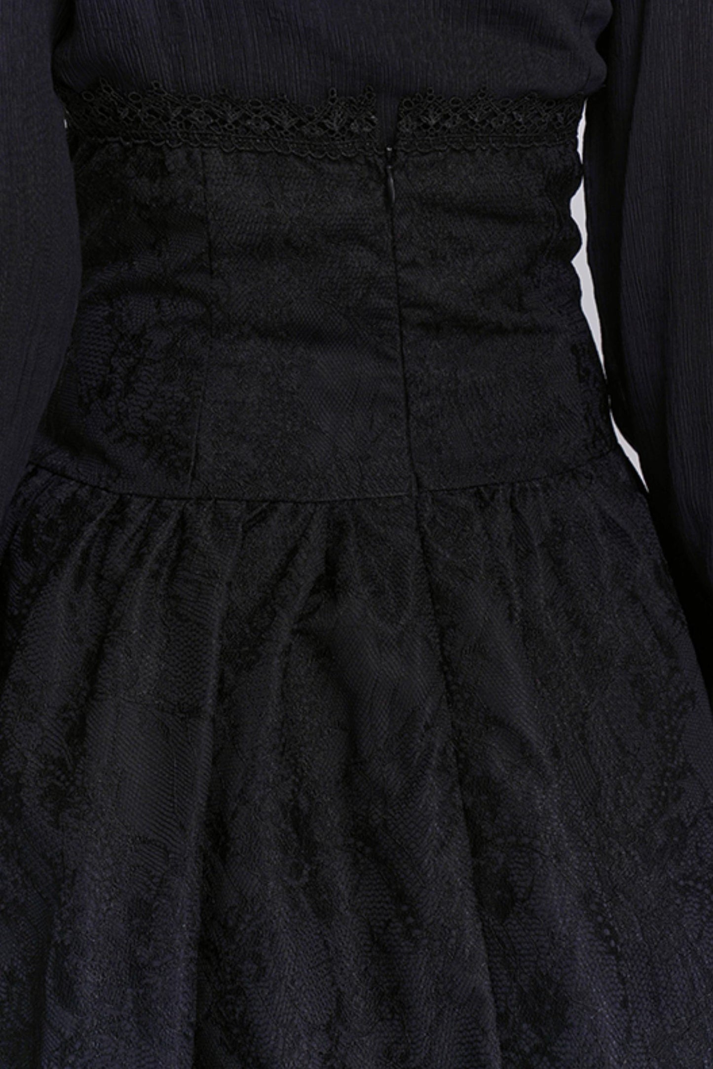 Ghost Gothic High-Waisted Skirt