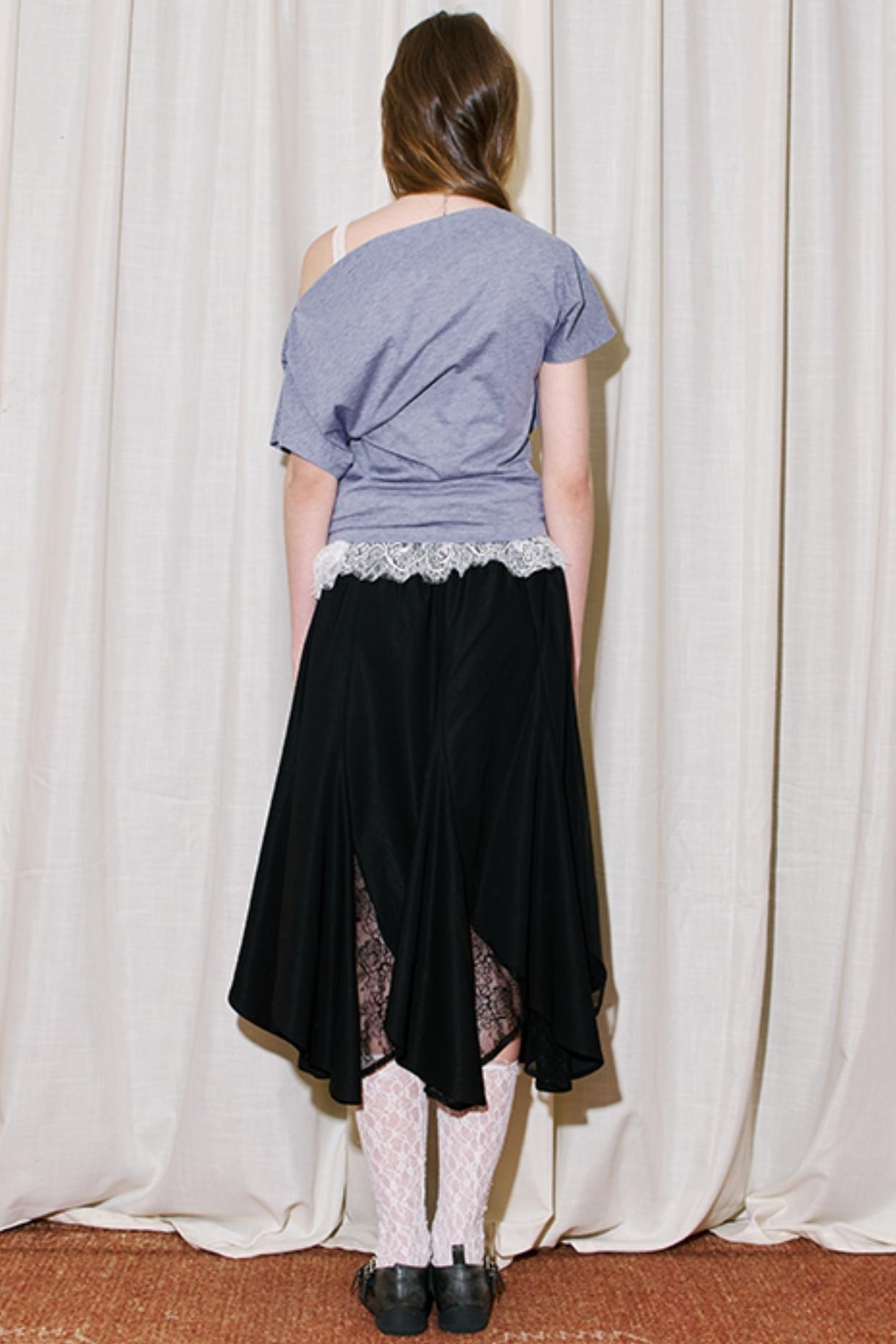 Summer Lace Fishtail Skirt