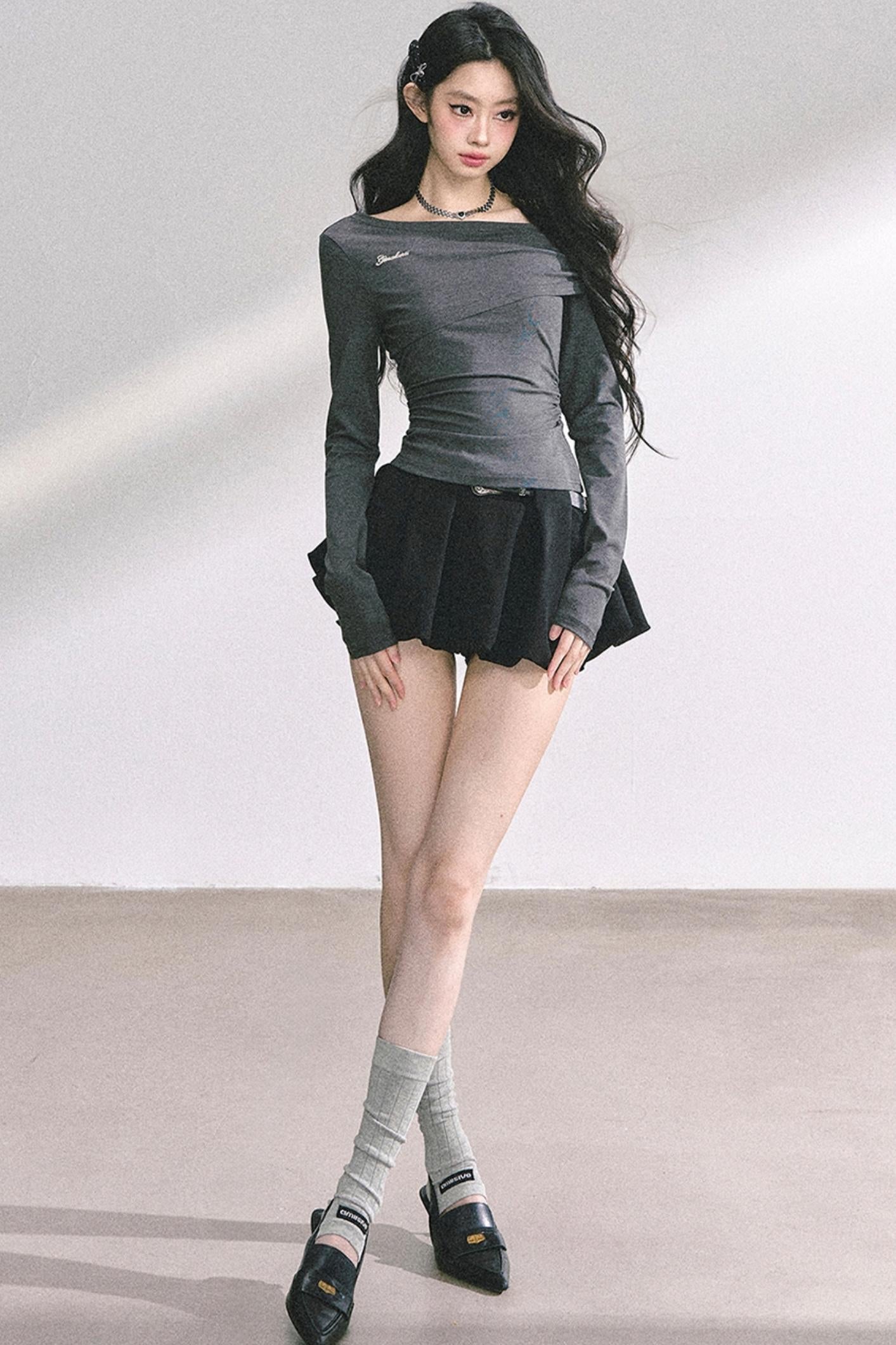 Autumn Lace Shoulder Top