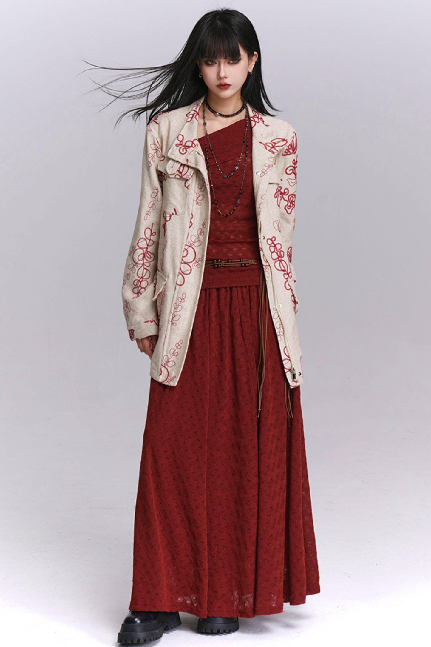 Temperament Linen Trench Coat