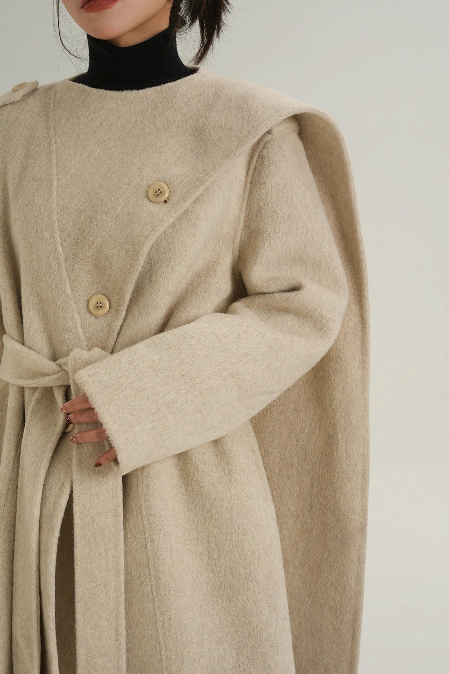 Double-Sided Wool Coat