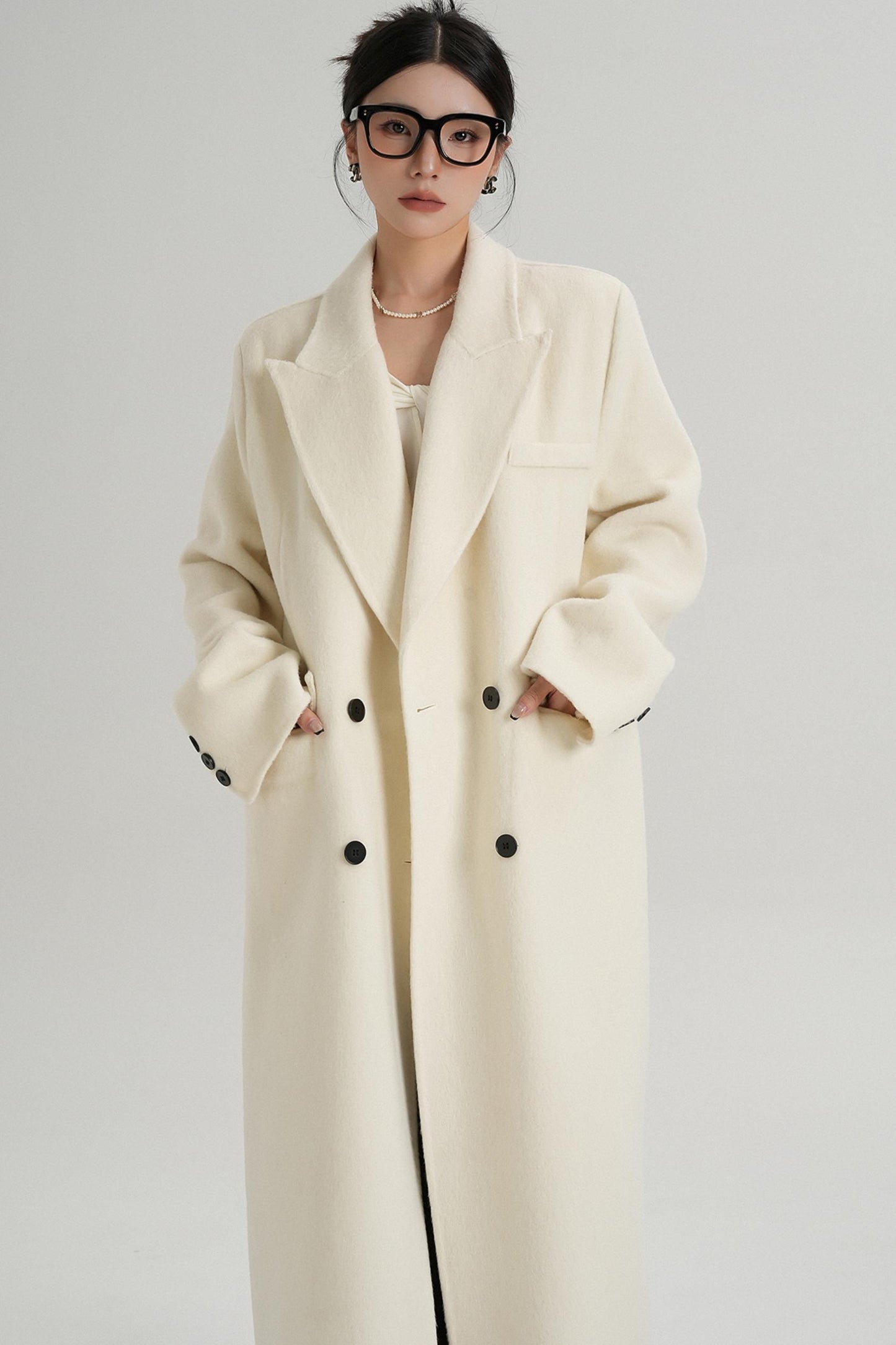 Straight Wool Coat