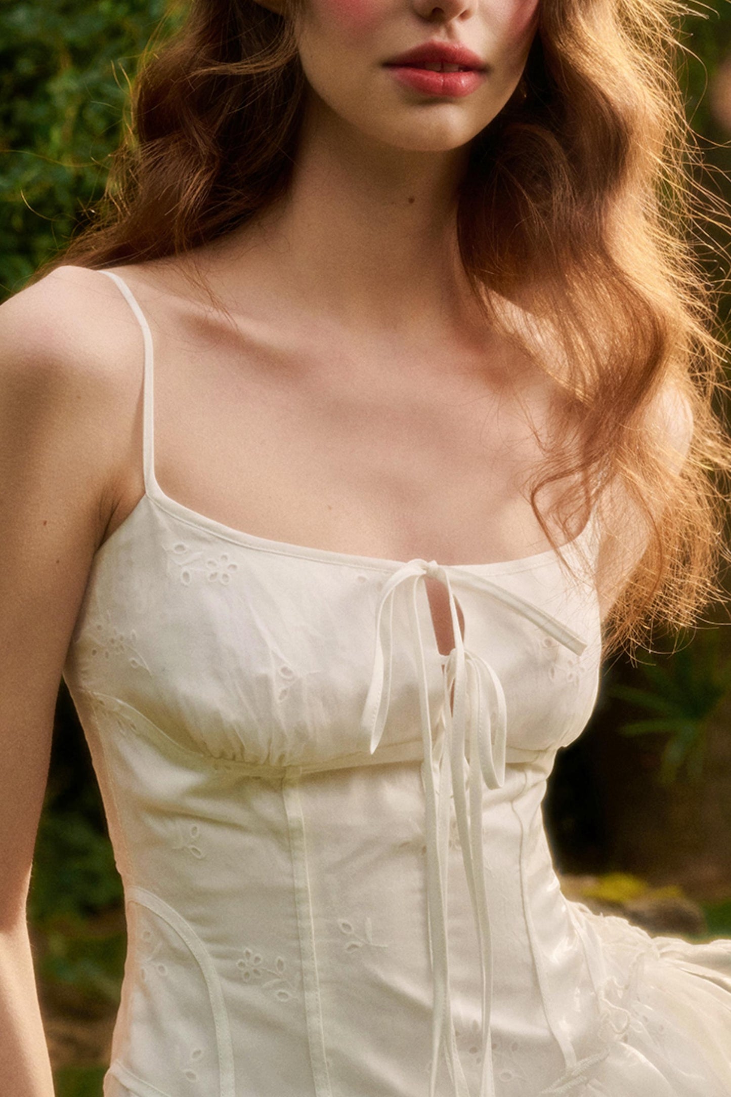 Cloud Soft Cotton Halter Fairy Dress