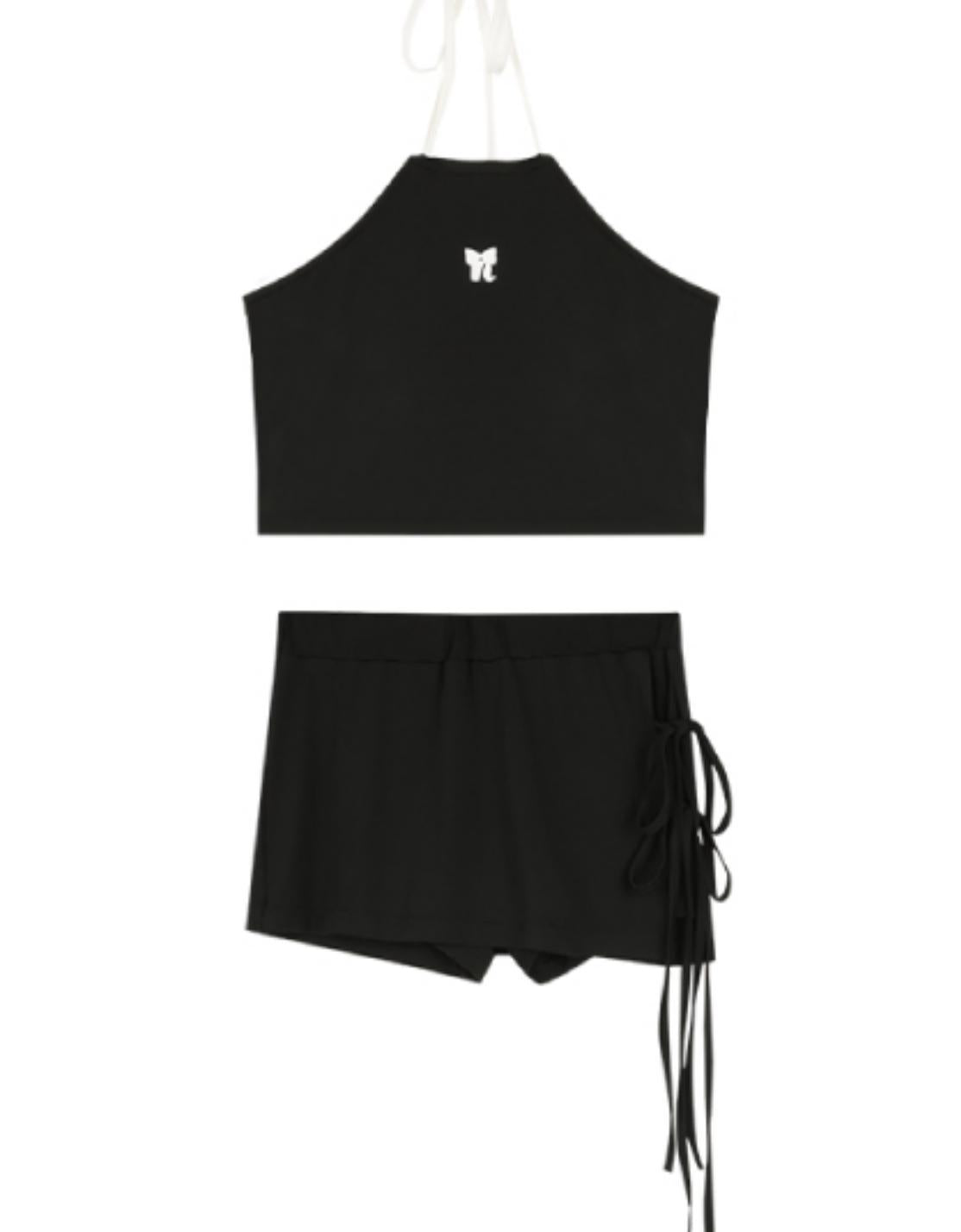 Nap Split Swimsuit Womens Swimming Set-Up