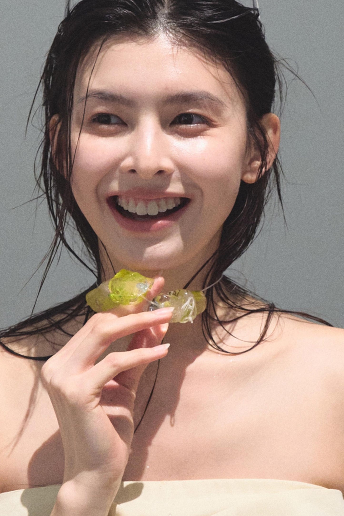 Eternal River Bandeau Top Wide-Leg Trousers Set-Up