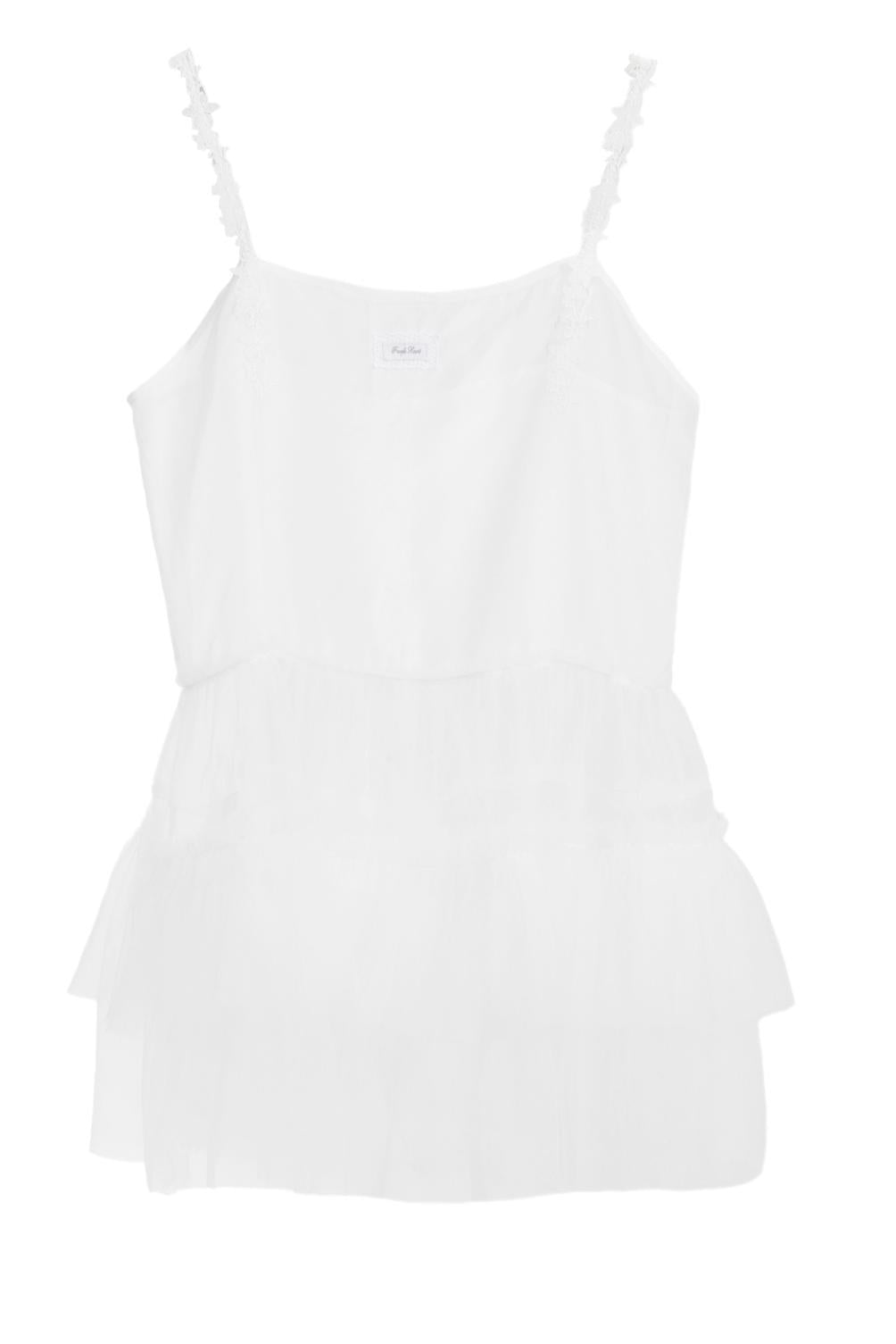 발레에서 영감을 받은 레이어드 드레스