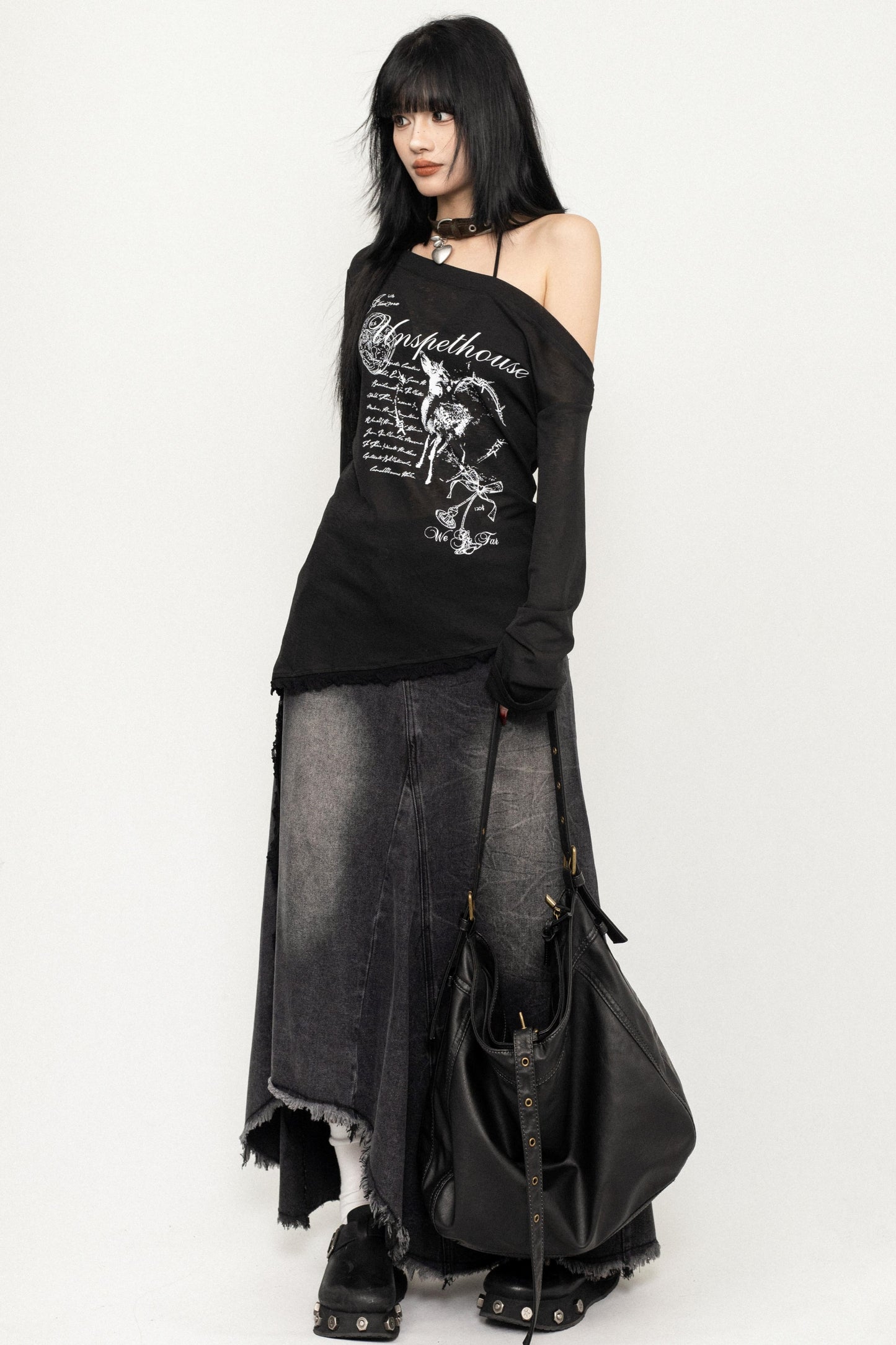 Loose Fit Asymmetrical Top