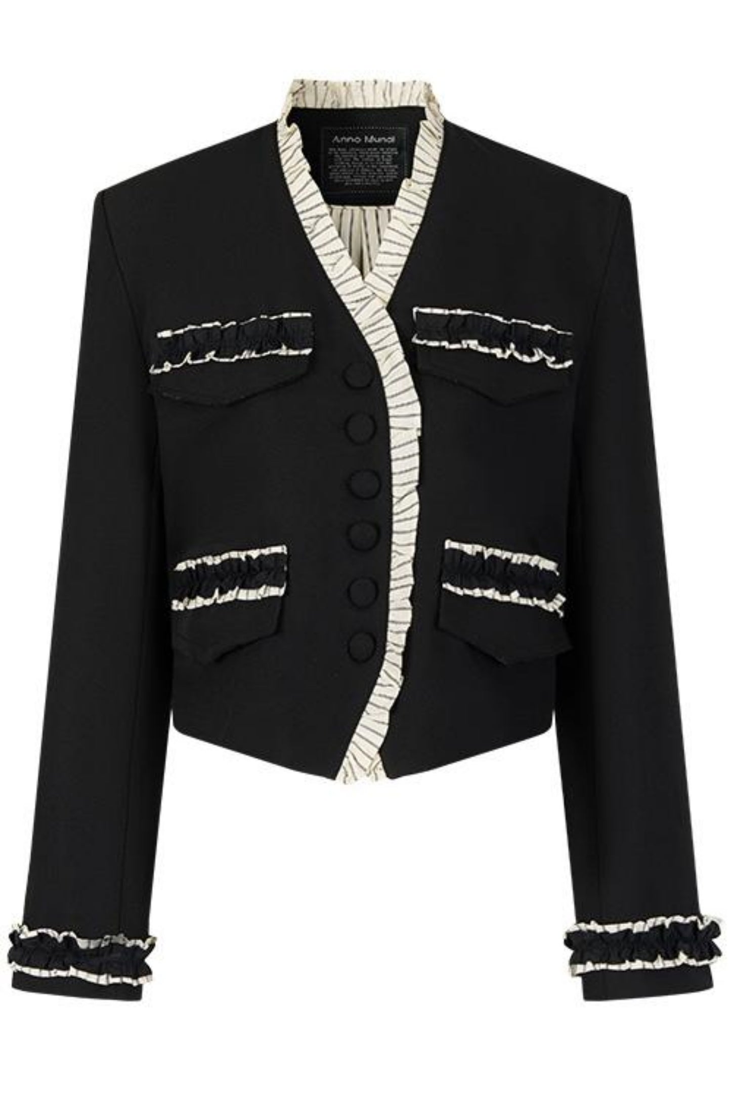 Lotusblatt Rand Kurzmantel