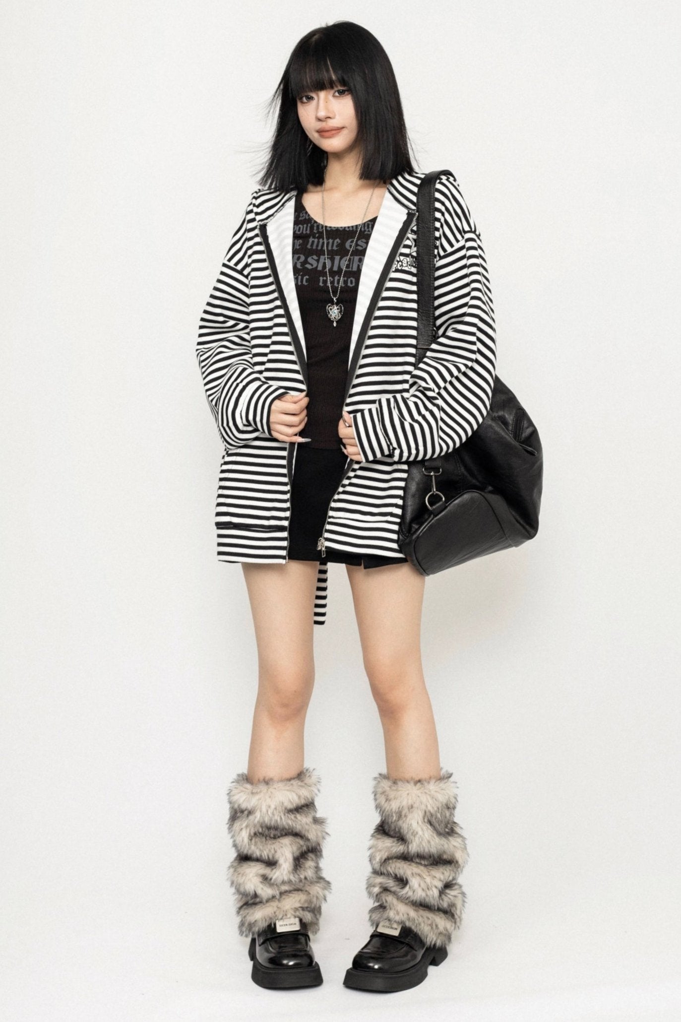 아메리칸 빈티지 스트라이프 슬리밍 재킷