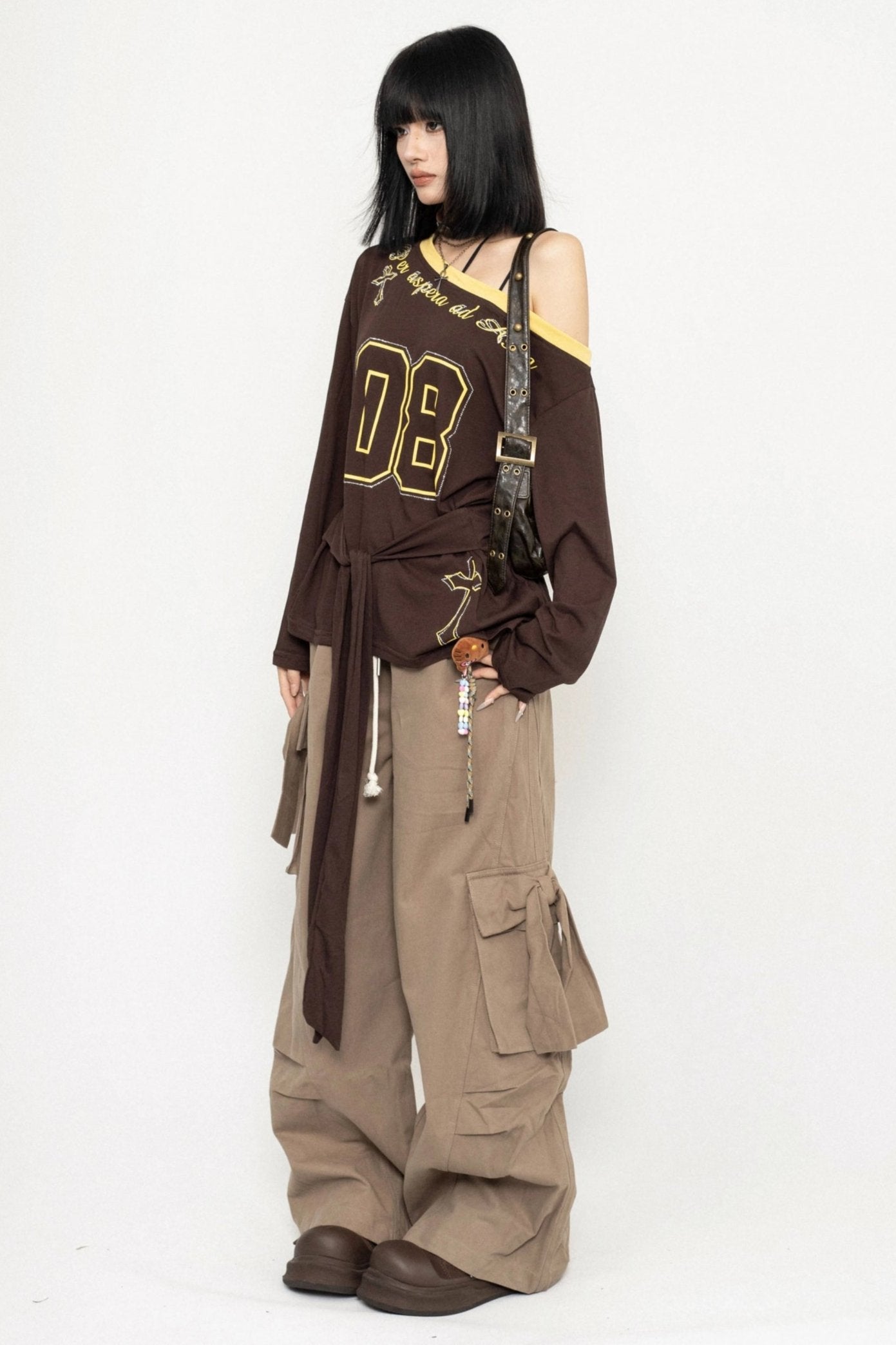 Sweet Babes Off-Shoulder Strappy Top