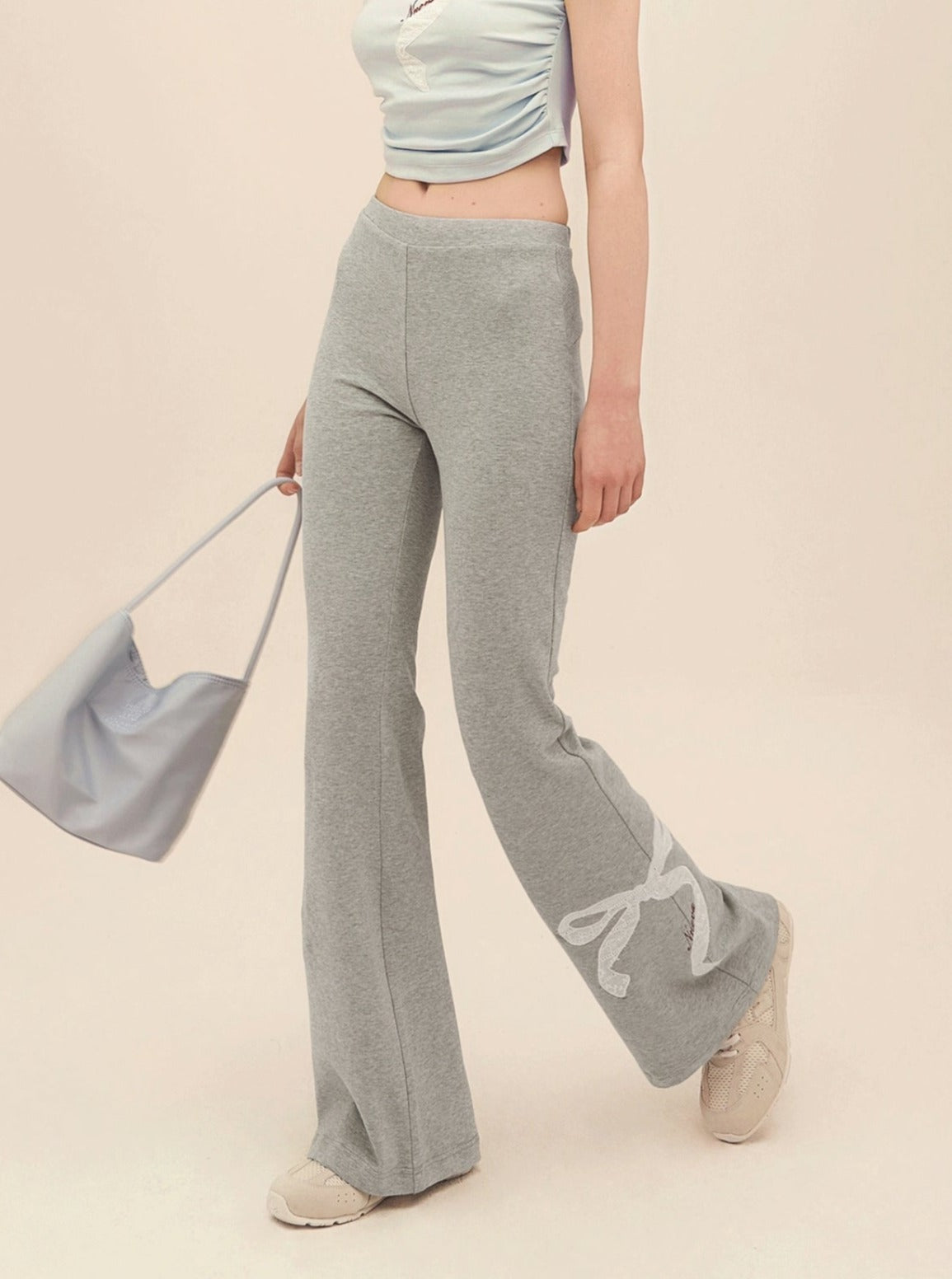 Retro Lace Patch Crop Set-Up