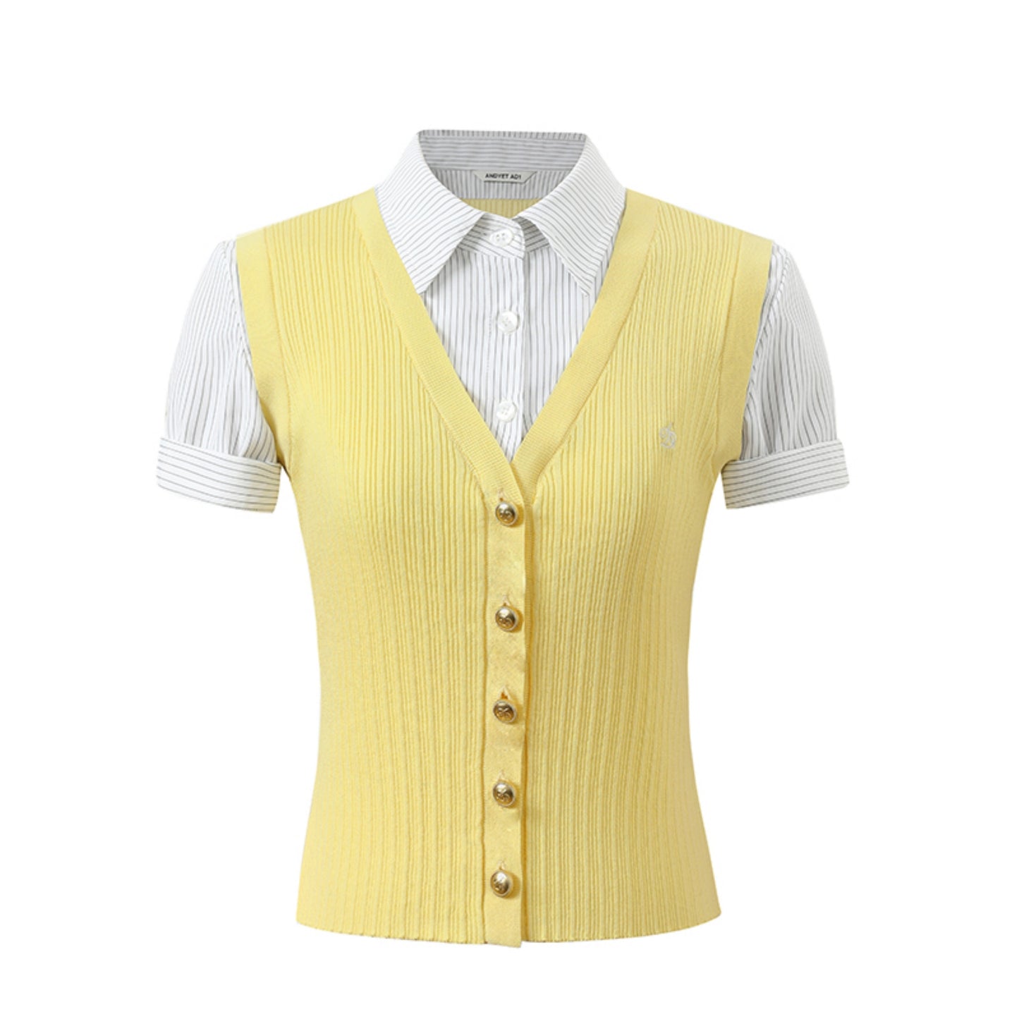 Academic Patchwork Shirt