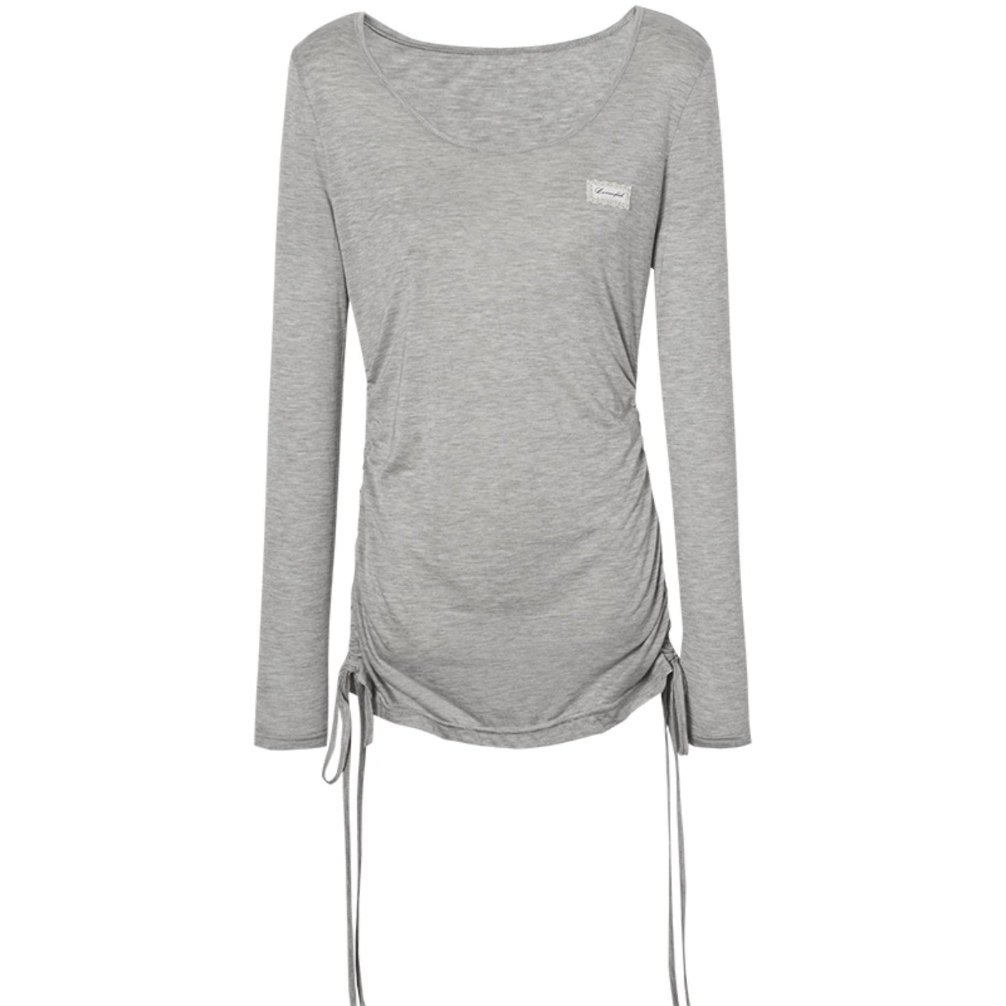 U-Neck Lightweight Hoodie