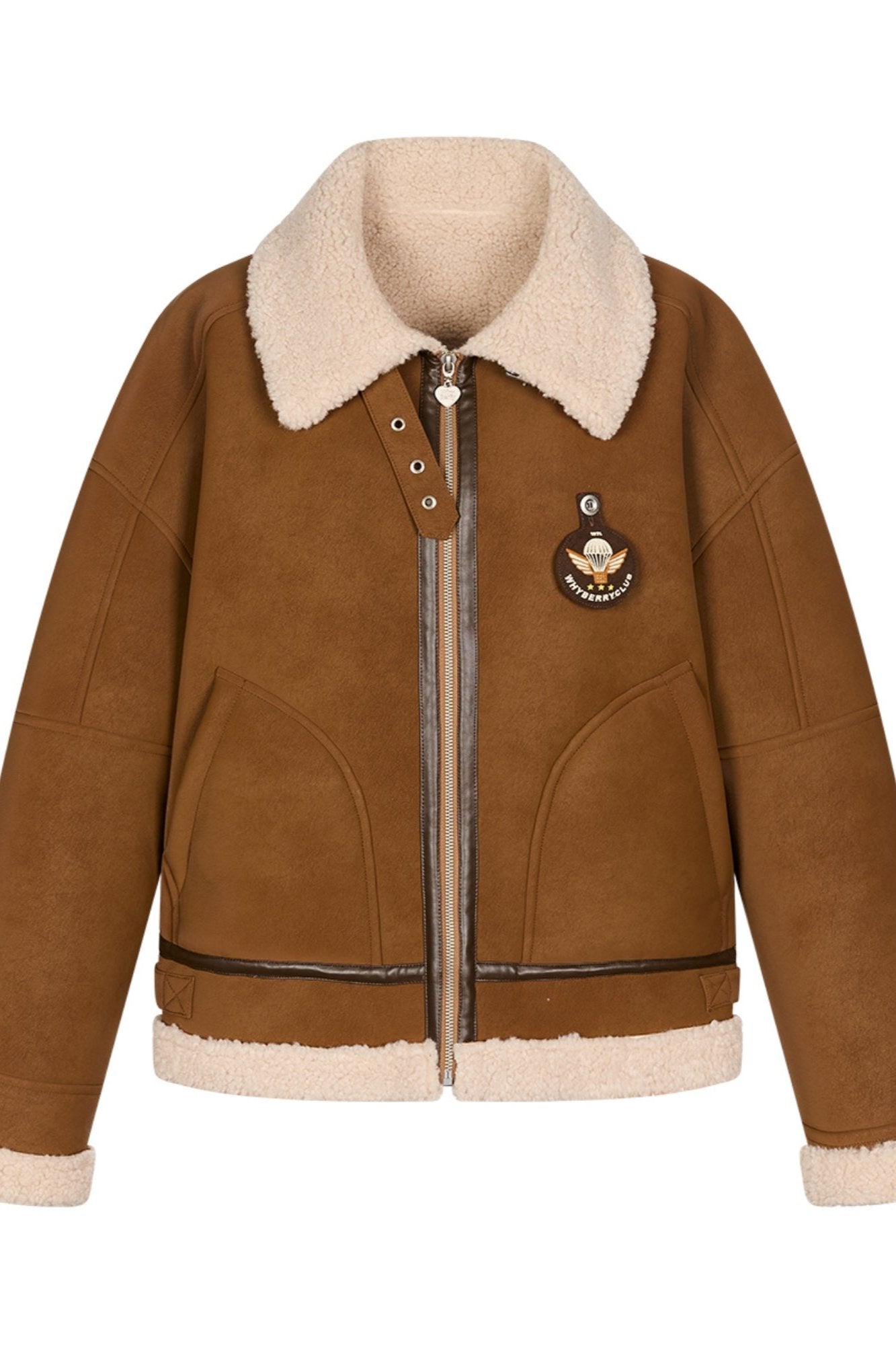 Thick Brown Island Fur Coat