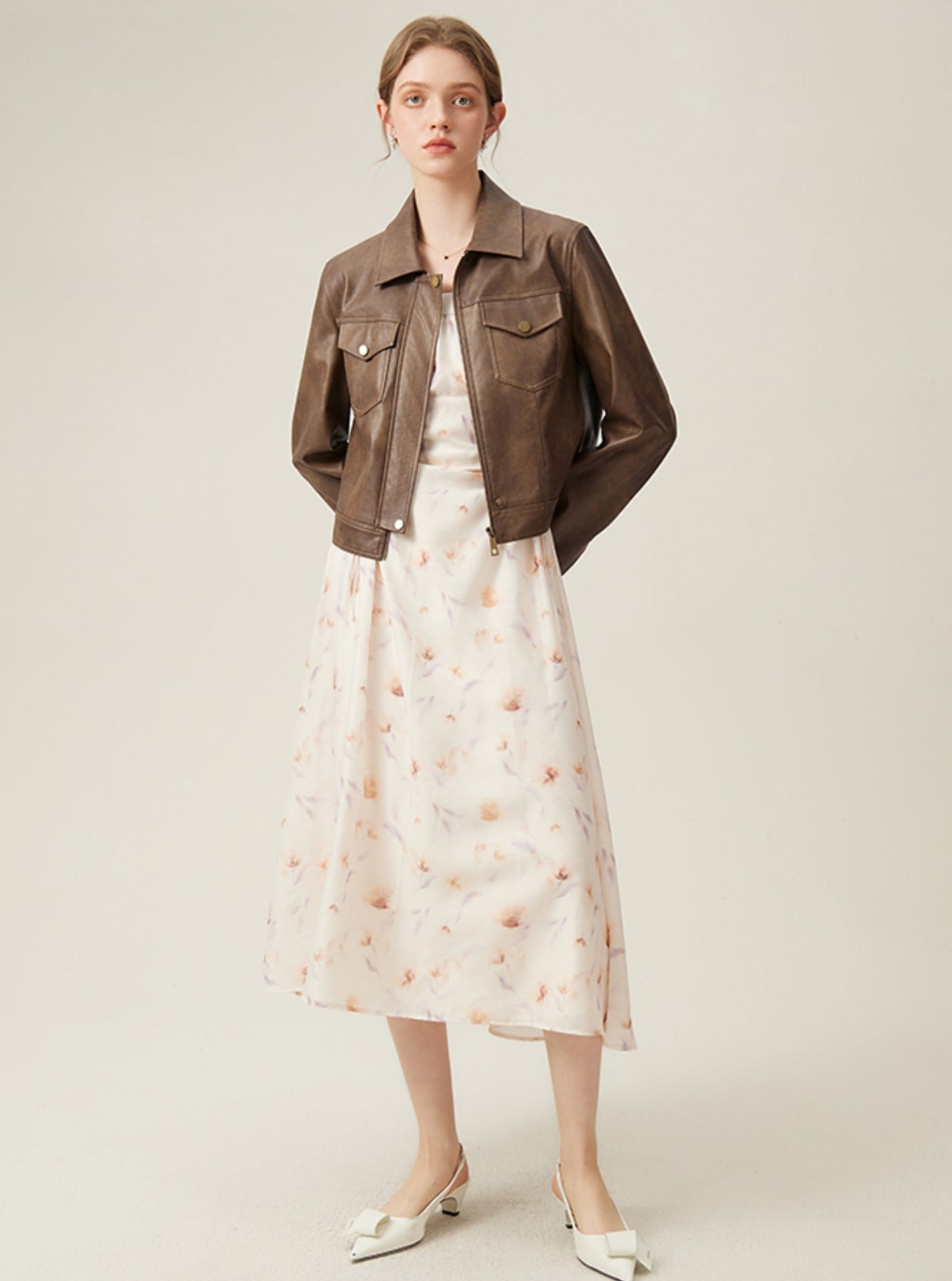 프렌치 템퍼러멘트 슬립 드레스