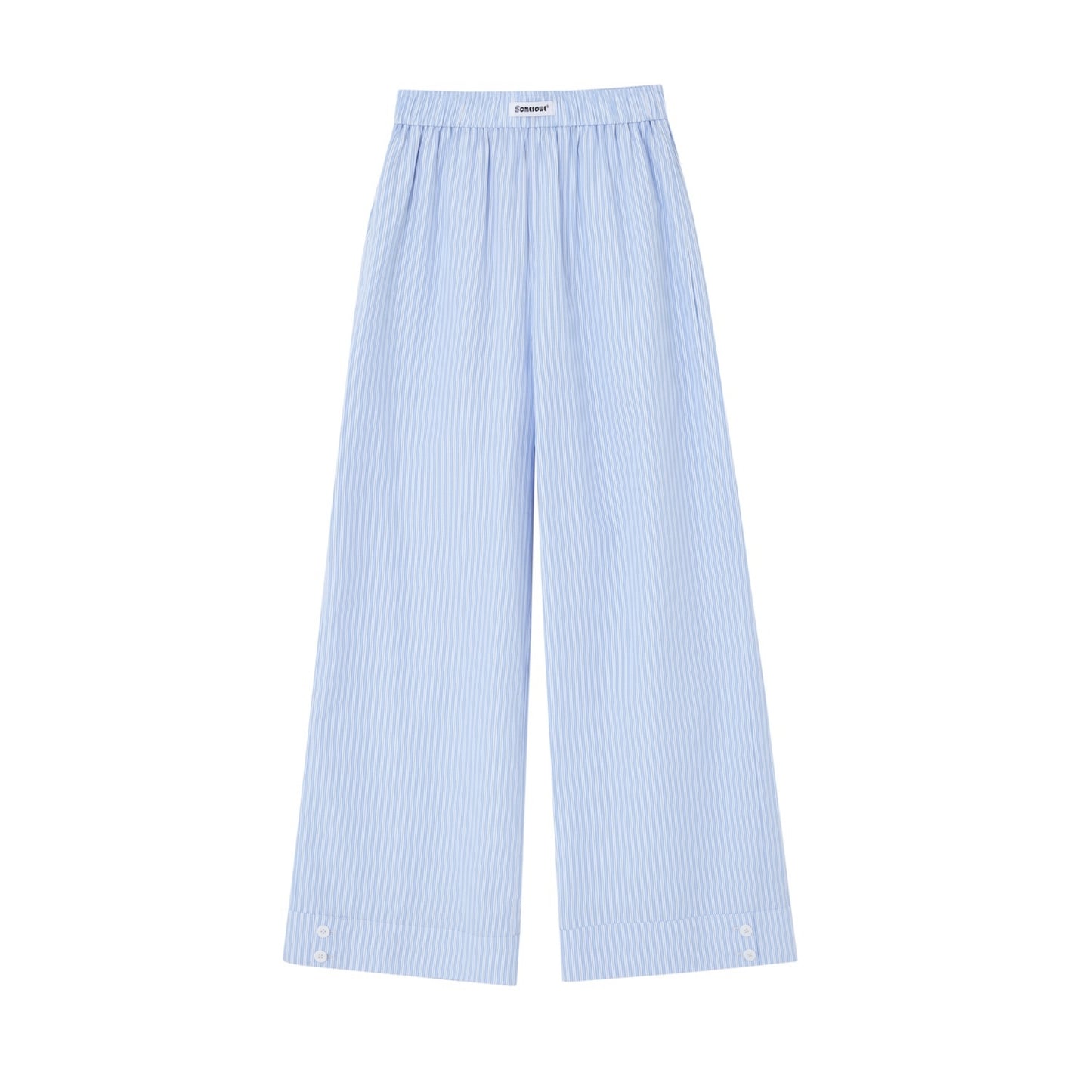 Striped Island Casual Pants