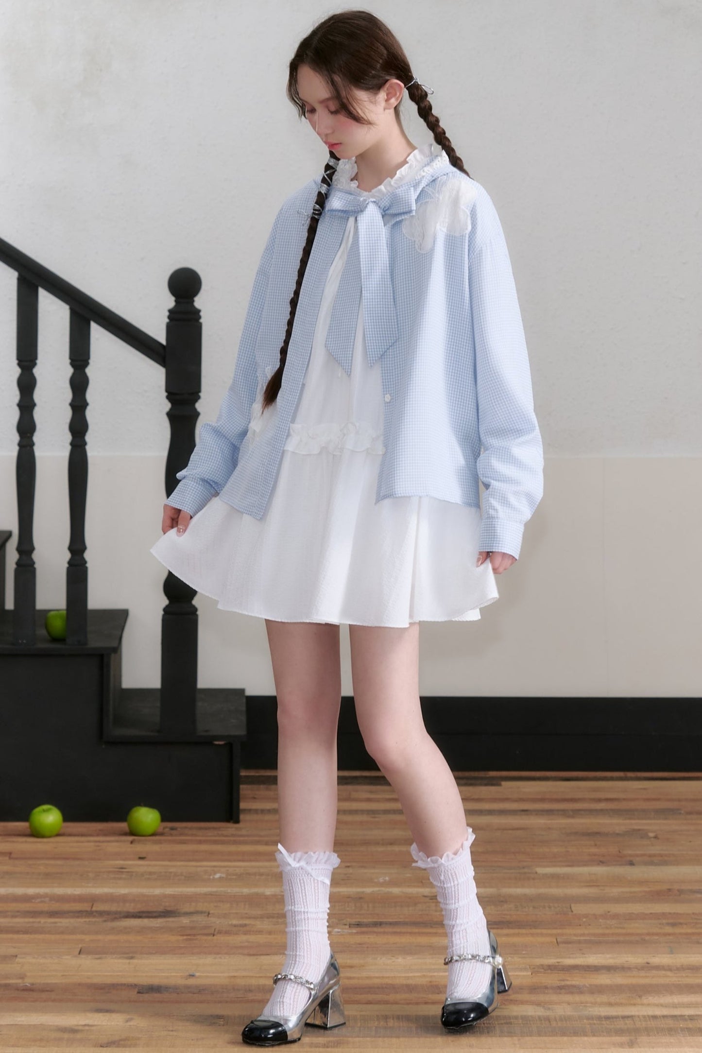 Niche Design Long Sleeve Dress