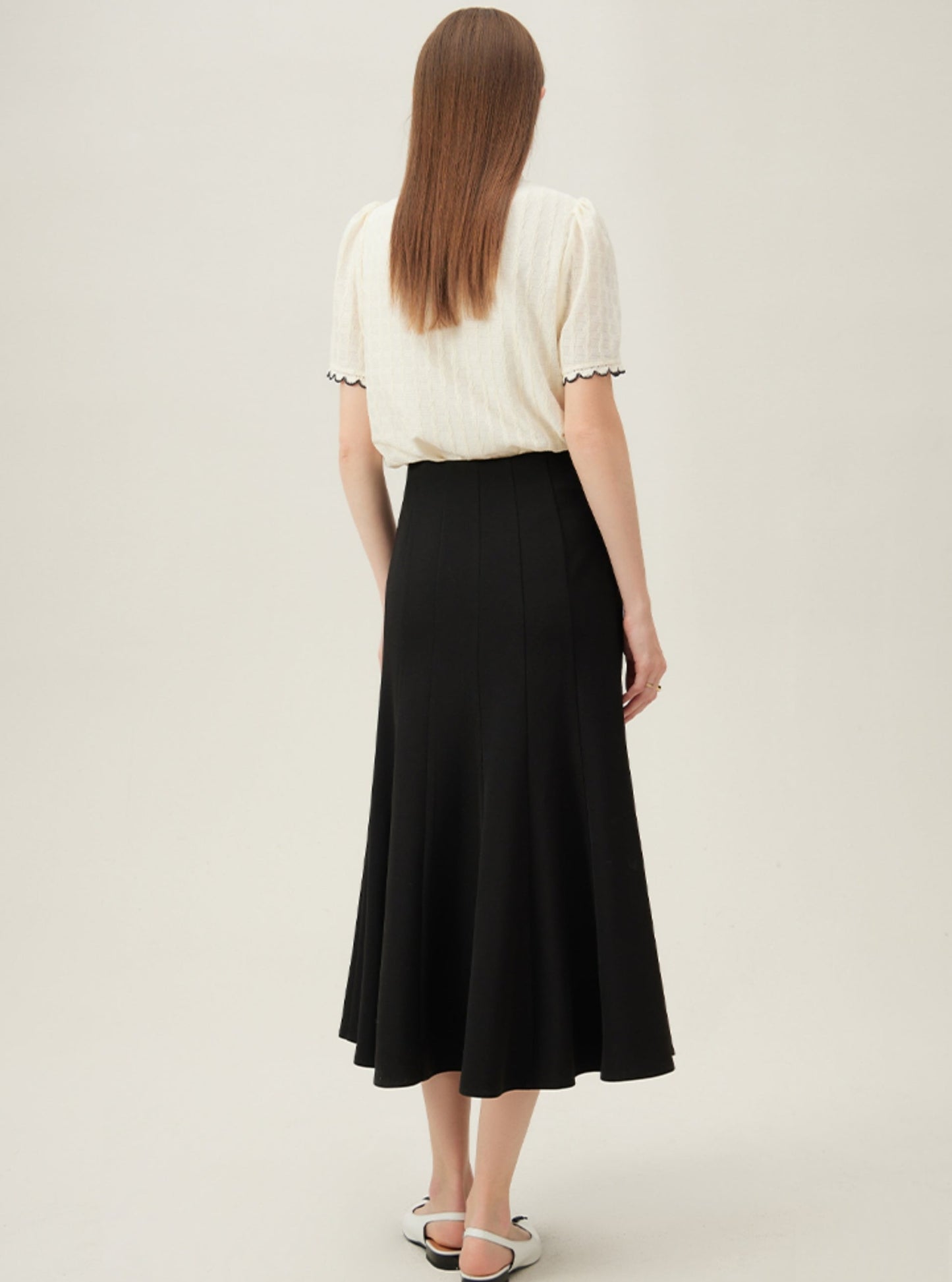 Jupe en queue de poisson amincissante polyvalente