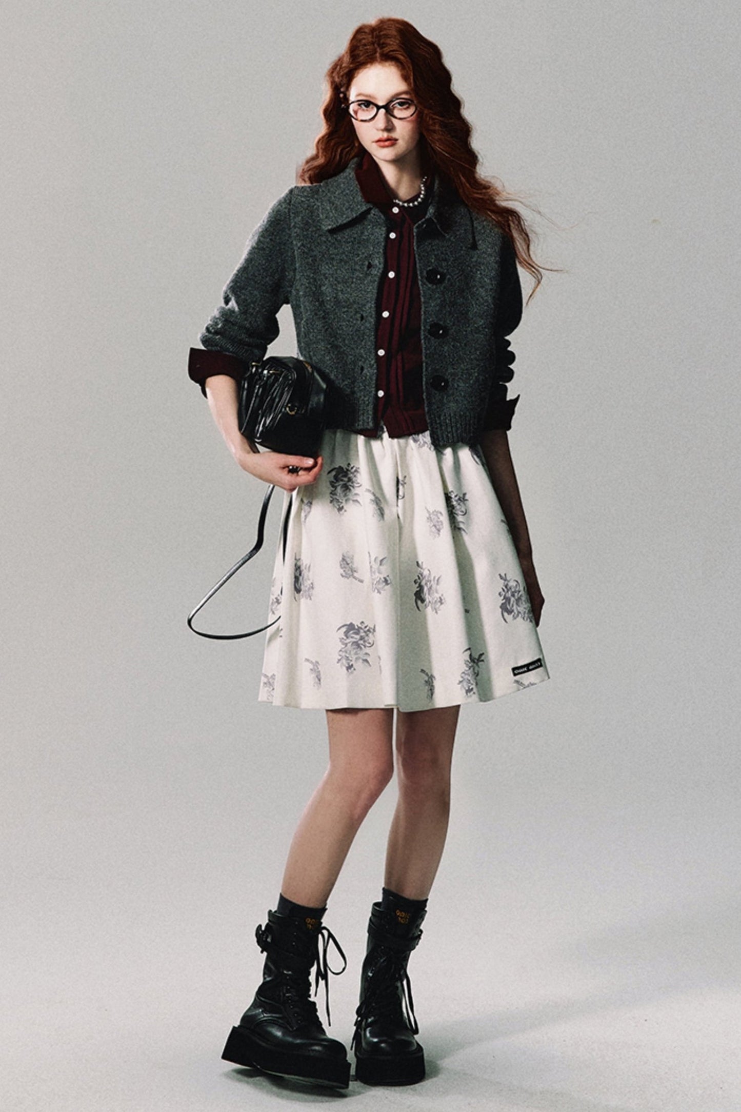 패셔너블 니트 가디건