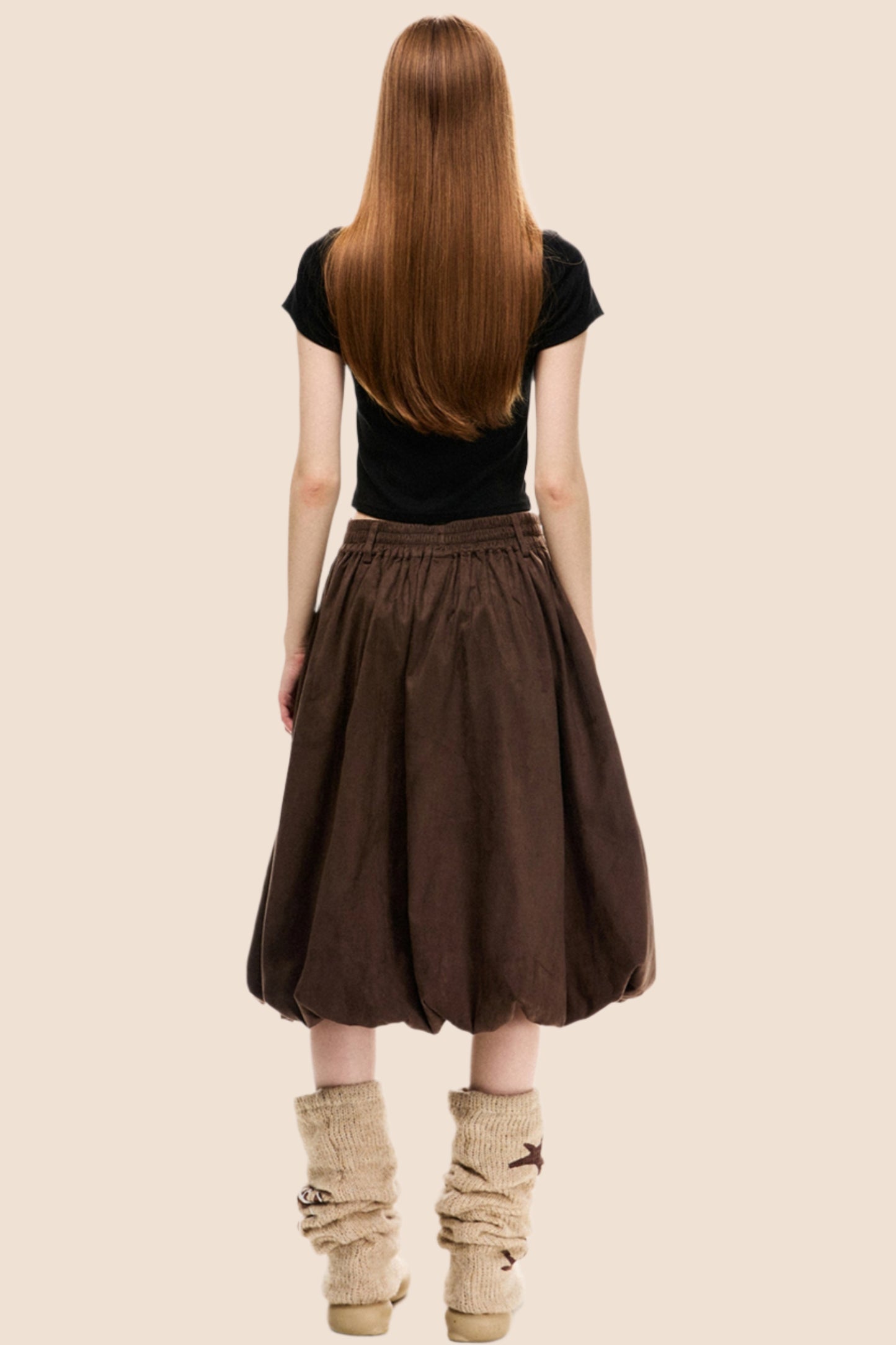 Bubble Midi Skirt