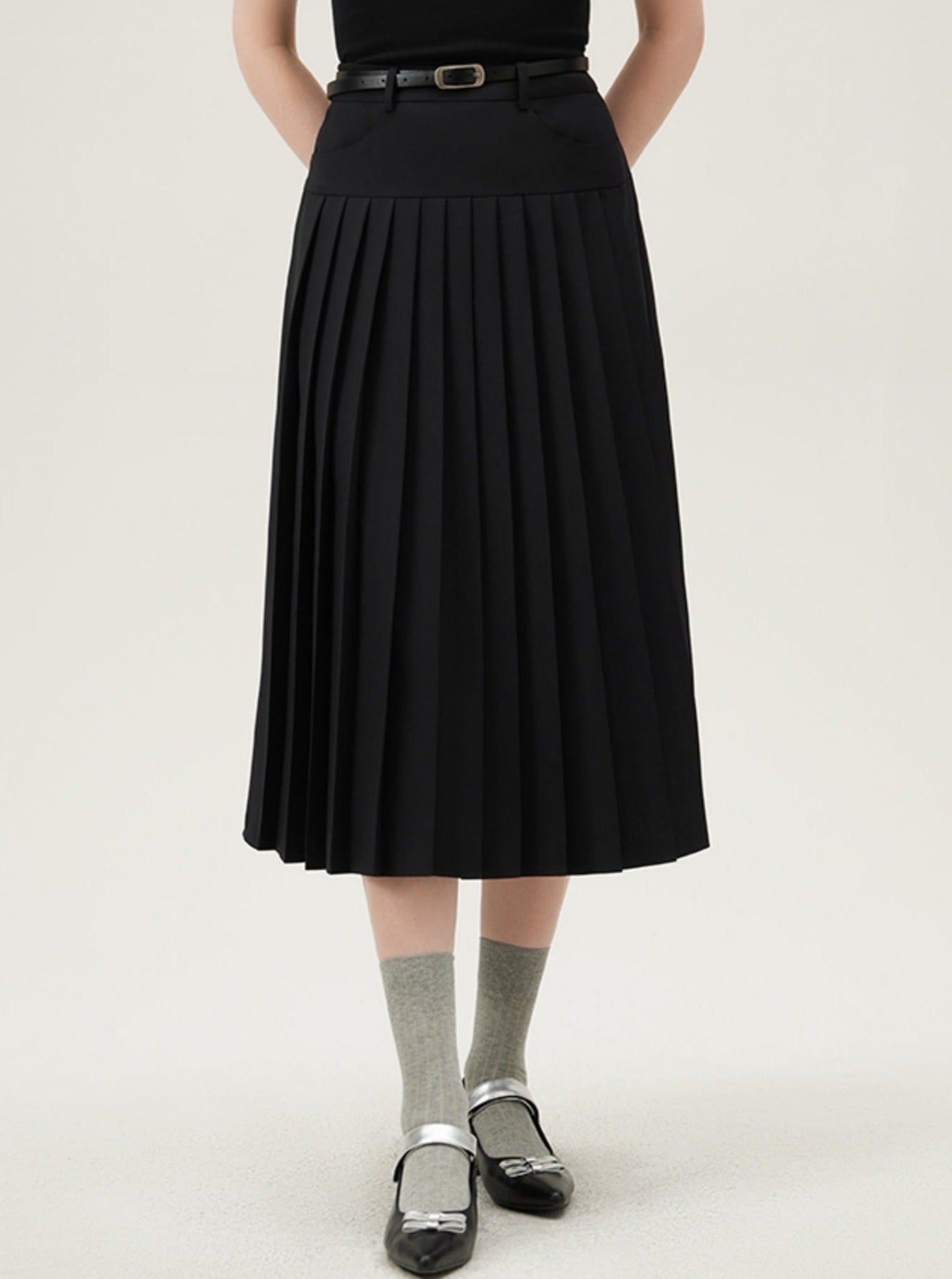 French Blazer High Waist A-Line Skirt Set-Up