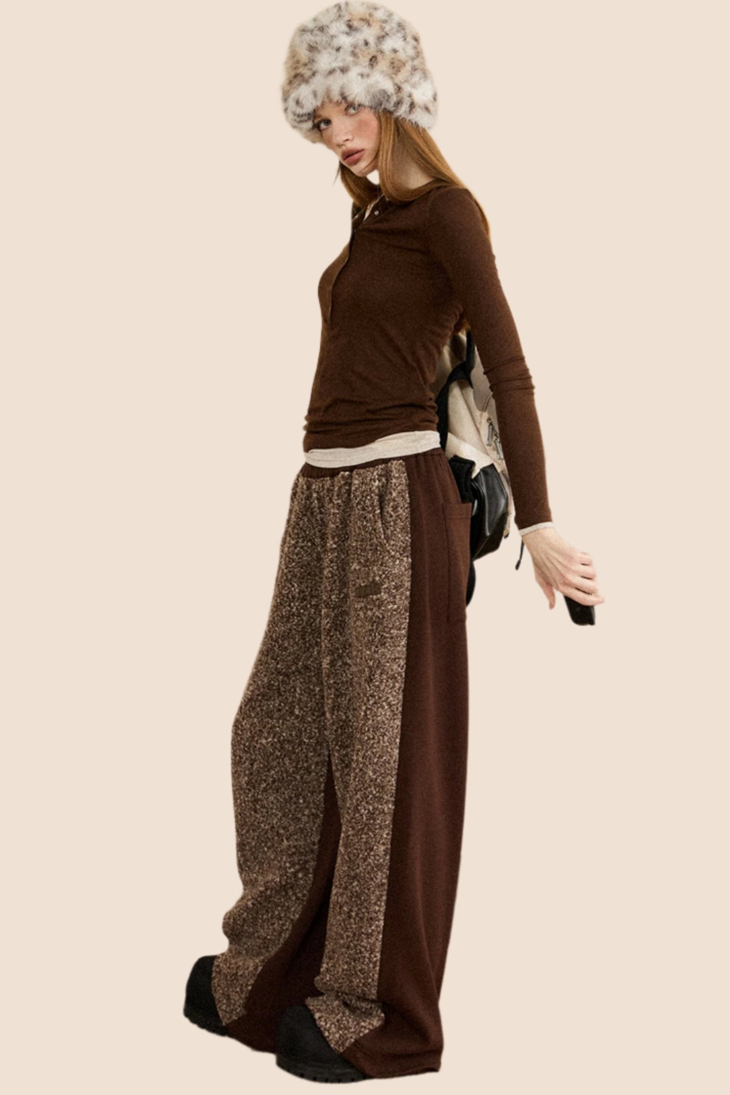 루즈 핏 리버서블 팬츠