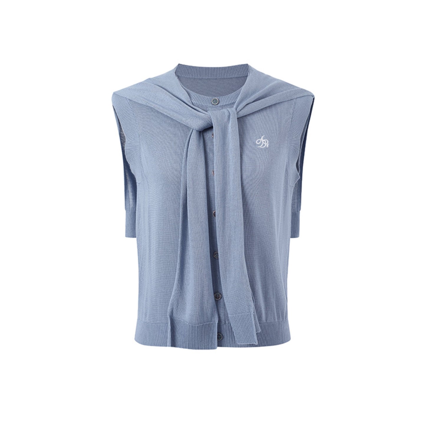 Ice Silk Knit Sleeveless Top