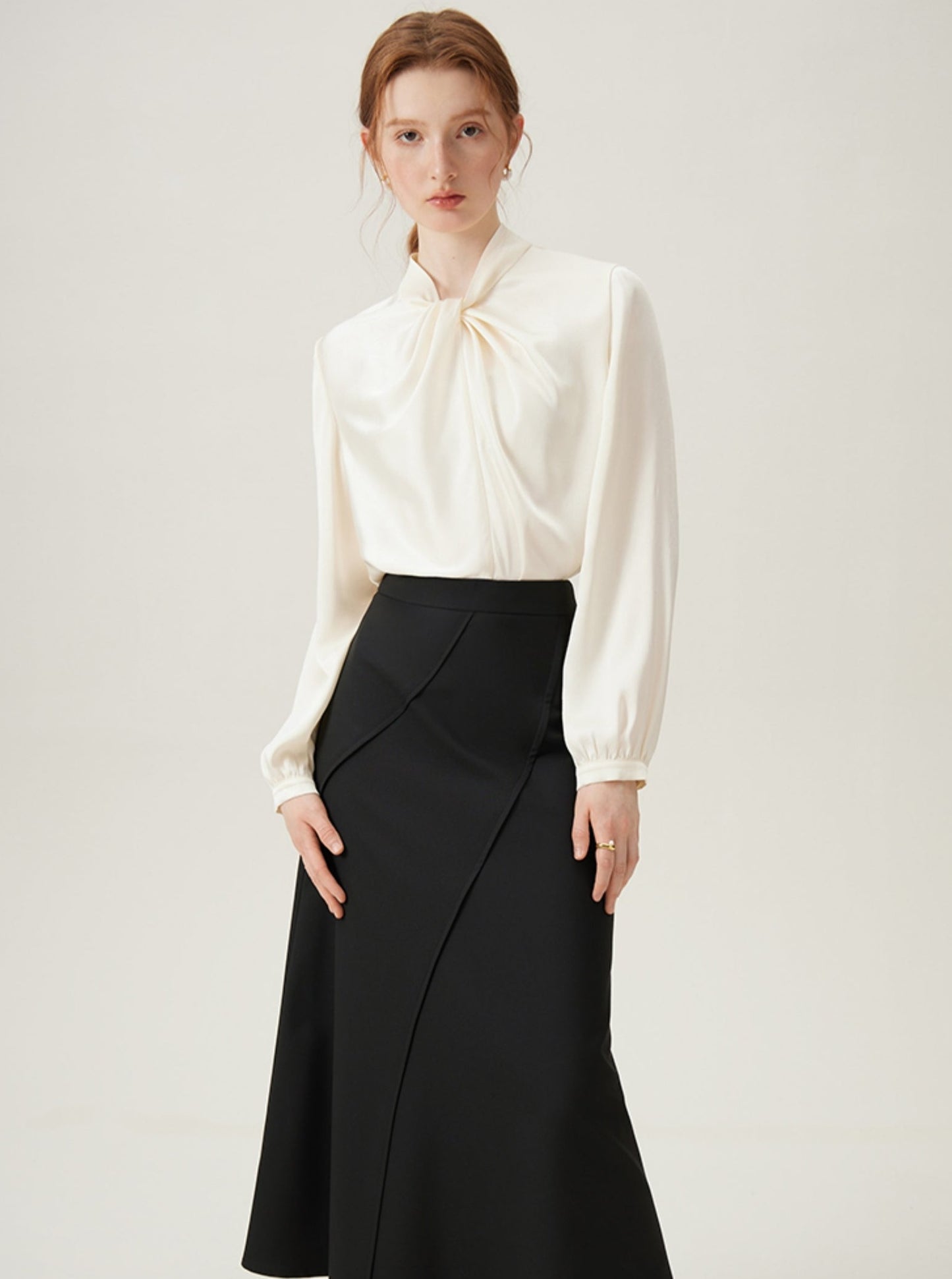 Black High Waist Skirt