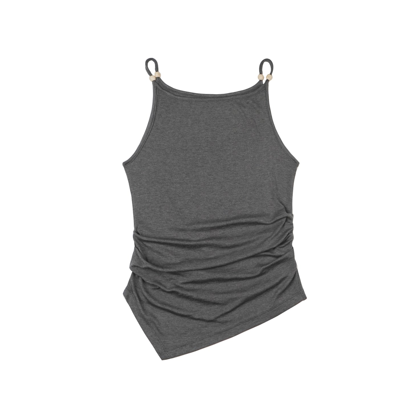 텐셀 핀치 플리츠 탱크탑