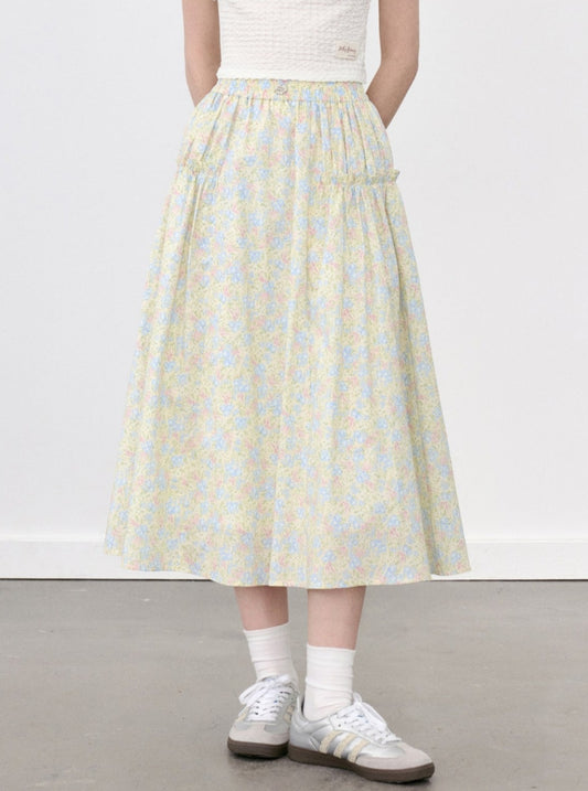 Lilia Garden Floral Skirt