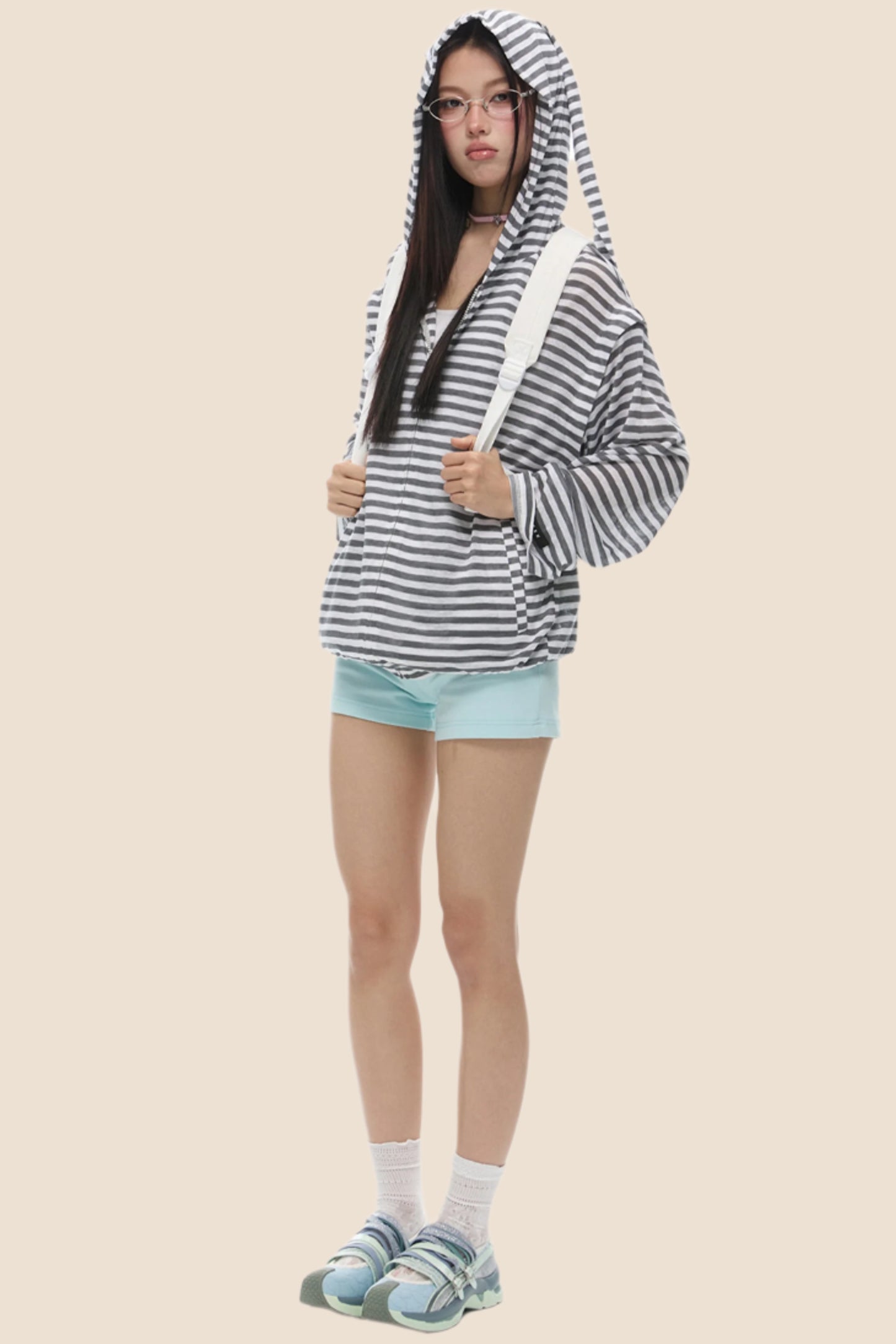 Retro Style Rabbit Ear Jacket