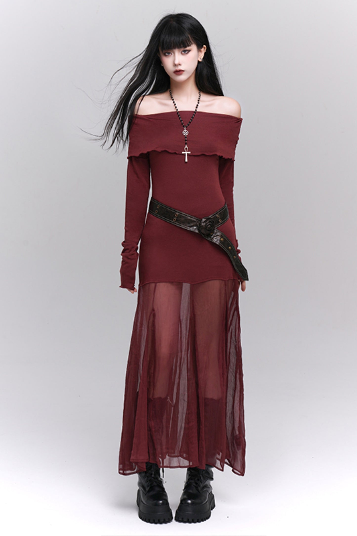 Geistermädchen Luxus Dunkler Gürtel