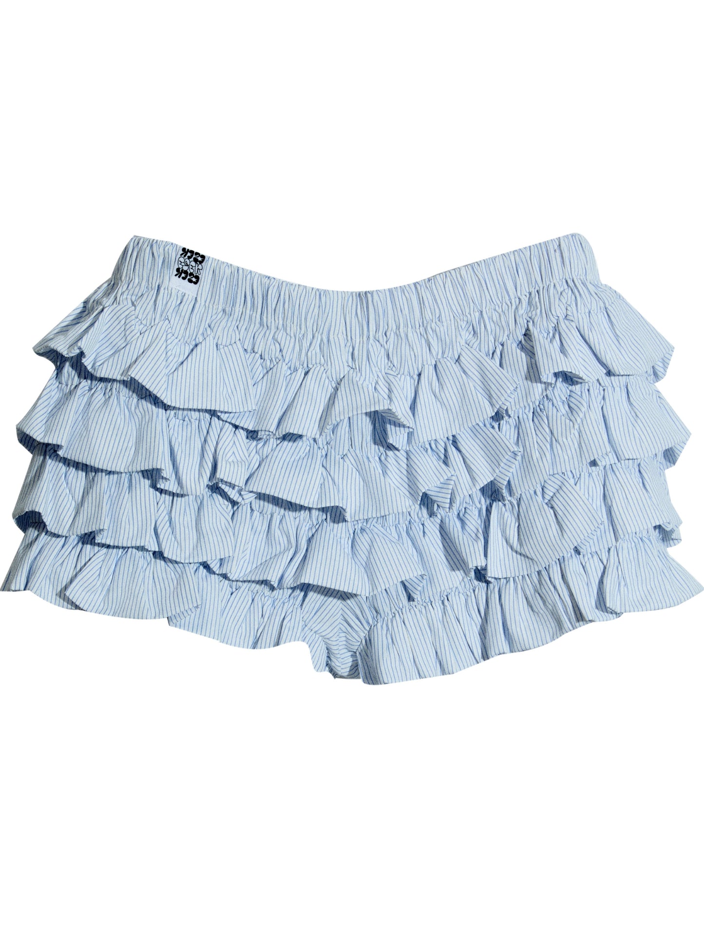 French Fluffy High-Waist Skirt