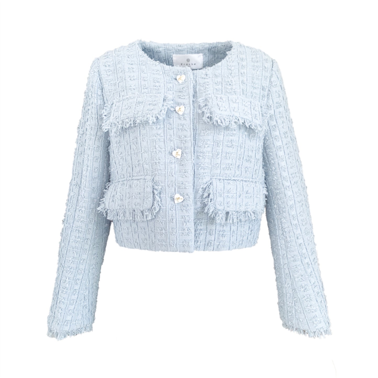 Balsamic Tweed Tassel Jacket