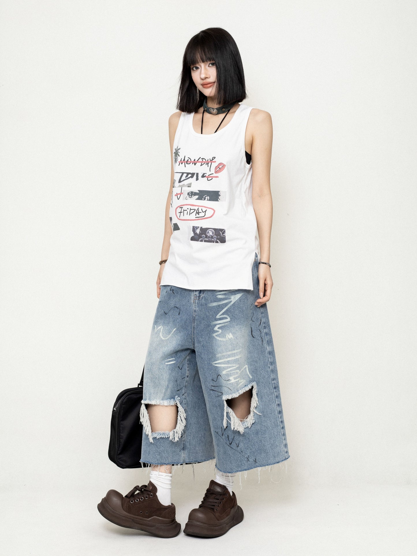 아메리칸 썸머 트렌드 조끼