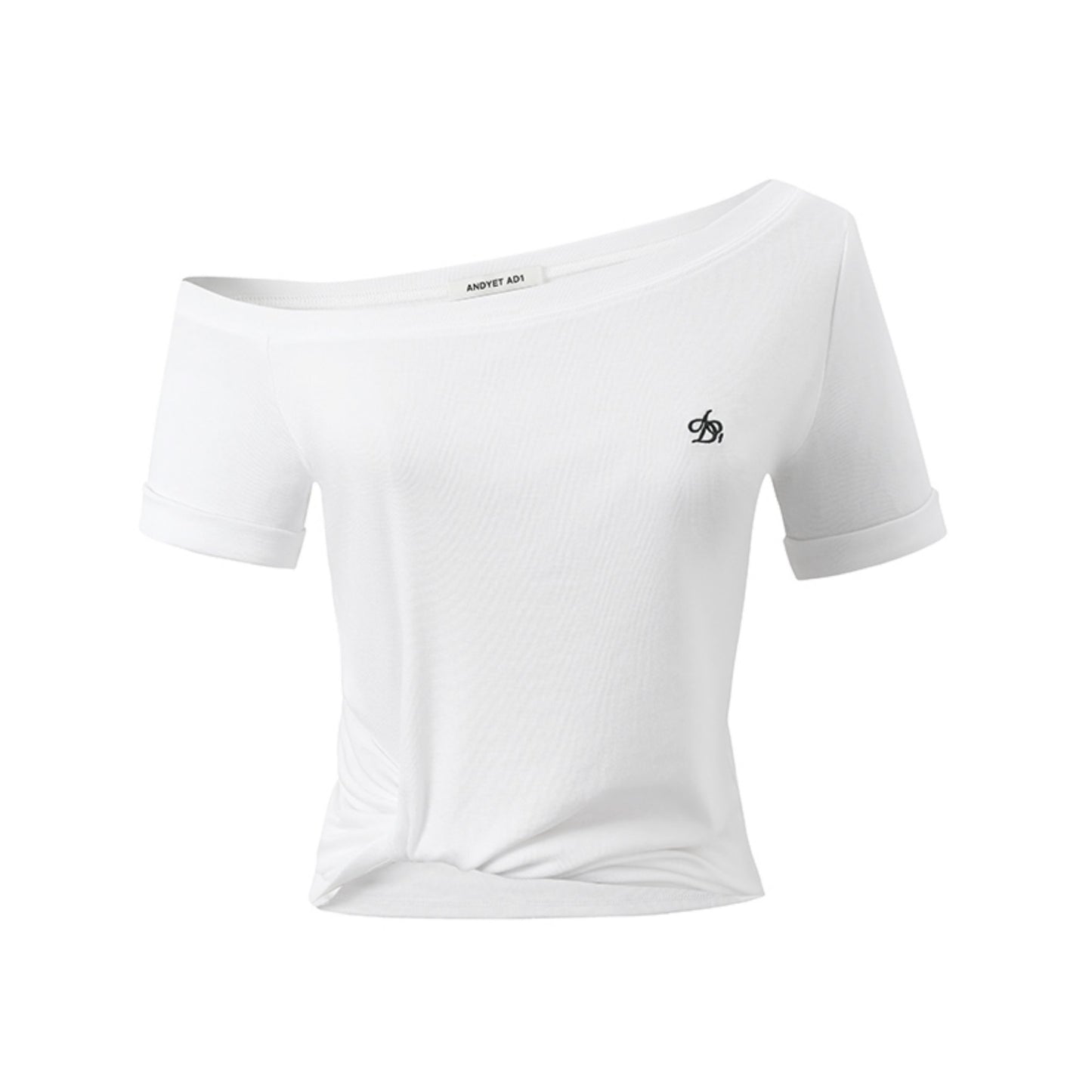 Tencel Twisted Pleat Tee